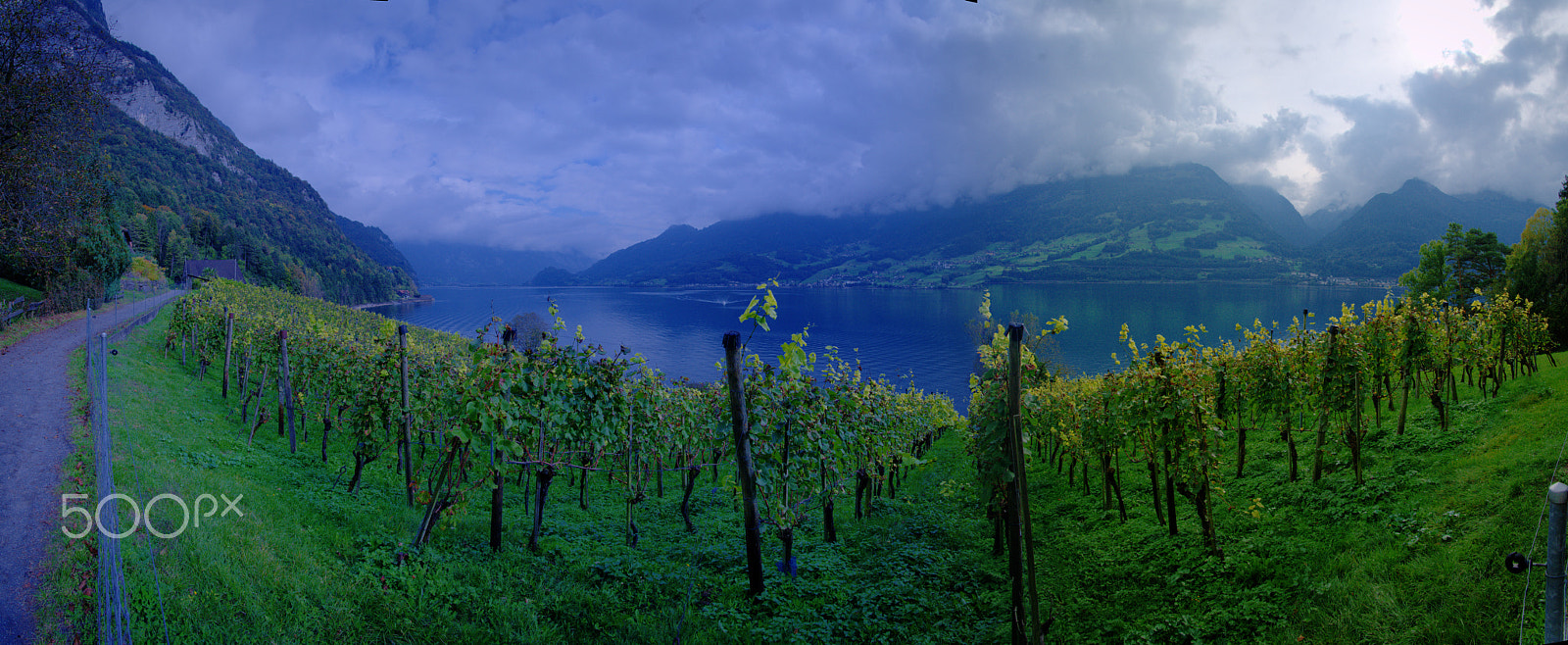 Nikon D300 sample photo. Walensee from quinten photography