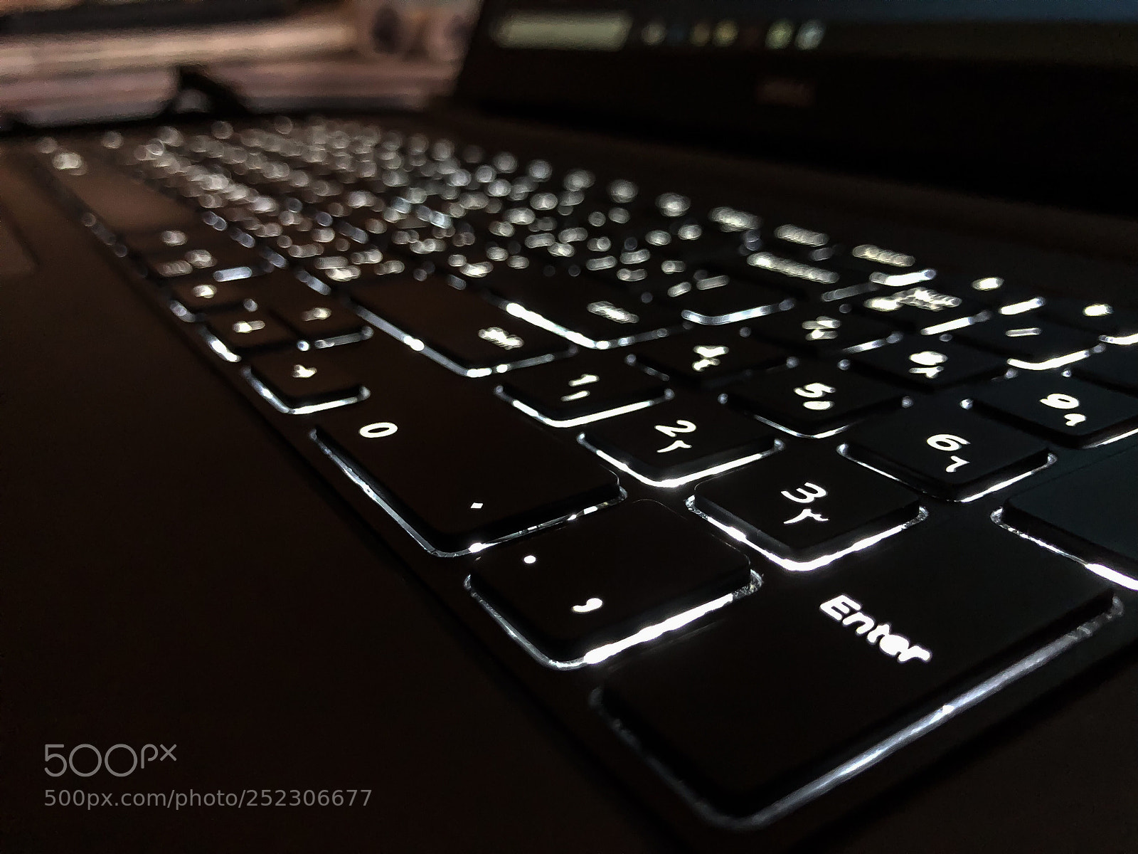 Apple iPhone X sample photo. Keyboard photography
