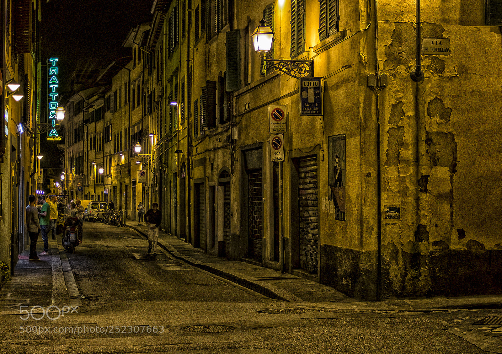 Fujifilm X100S sample photo. Night in florence photography