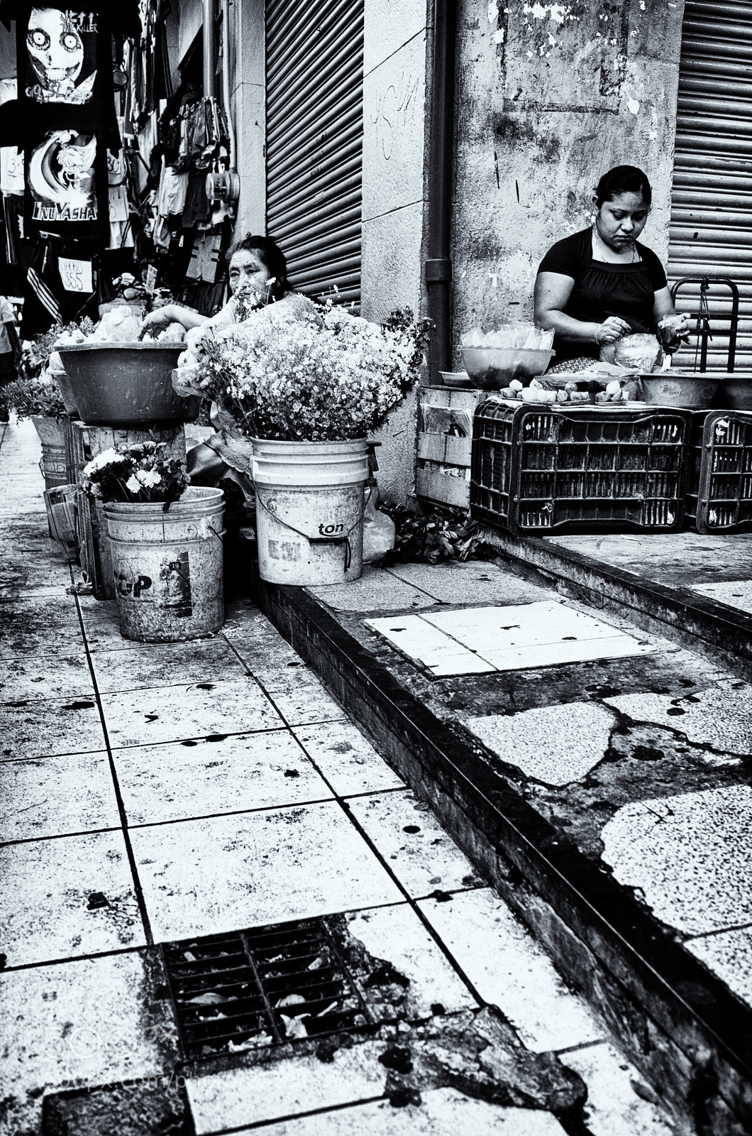 Ricoh GR sample photo. In the market photography