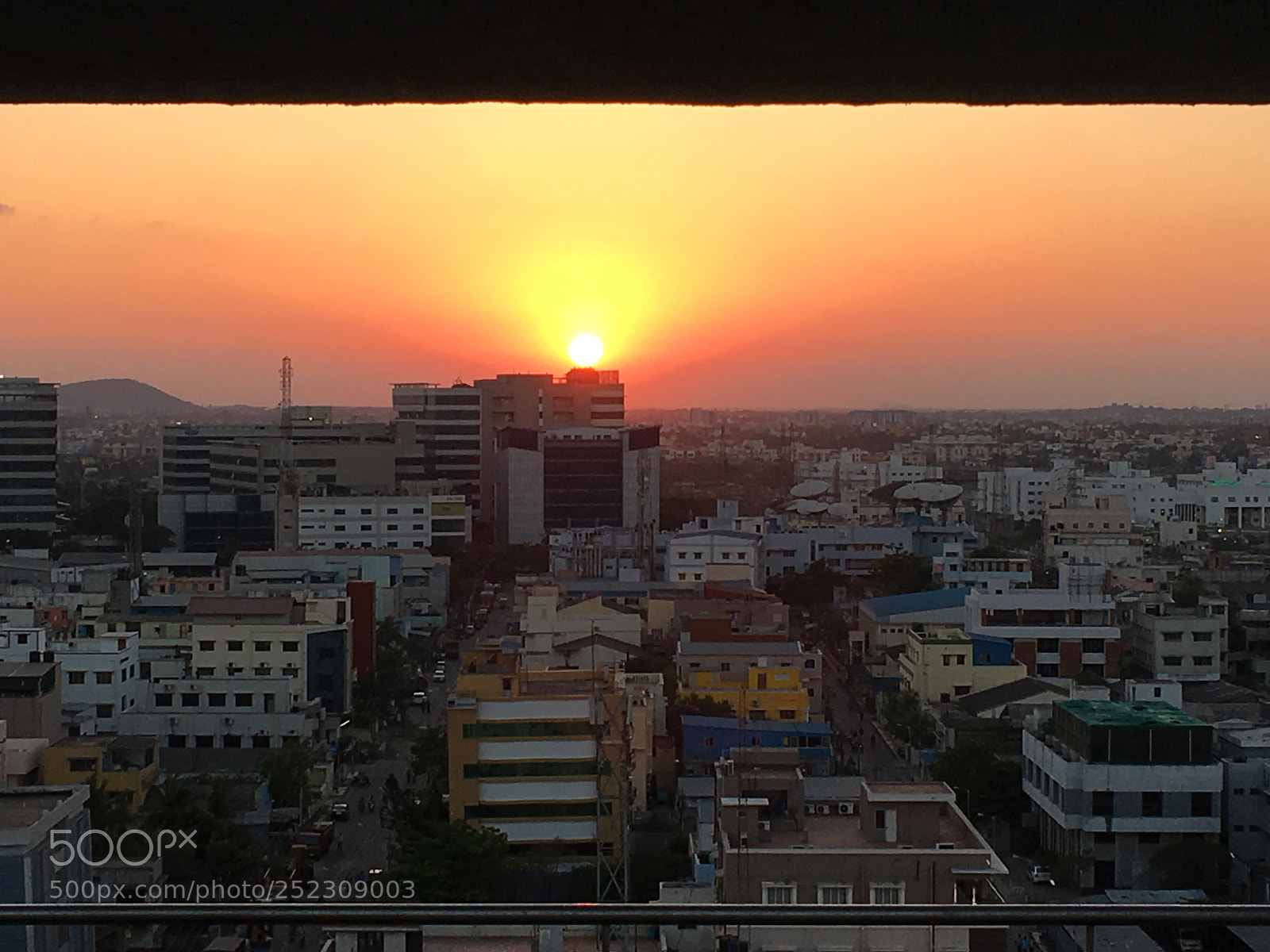 Apple iPhone 6s sample photo. Chennai sunset photography