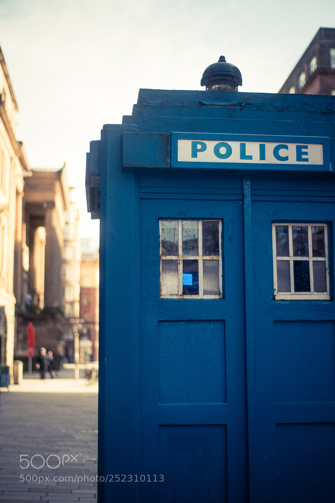 Nikon D800 sample photo. Vintage blue british police photography