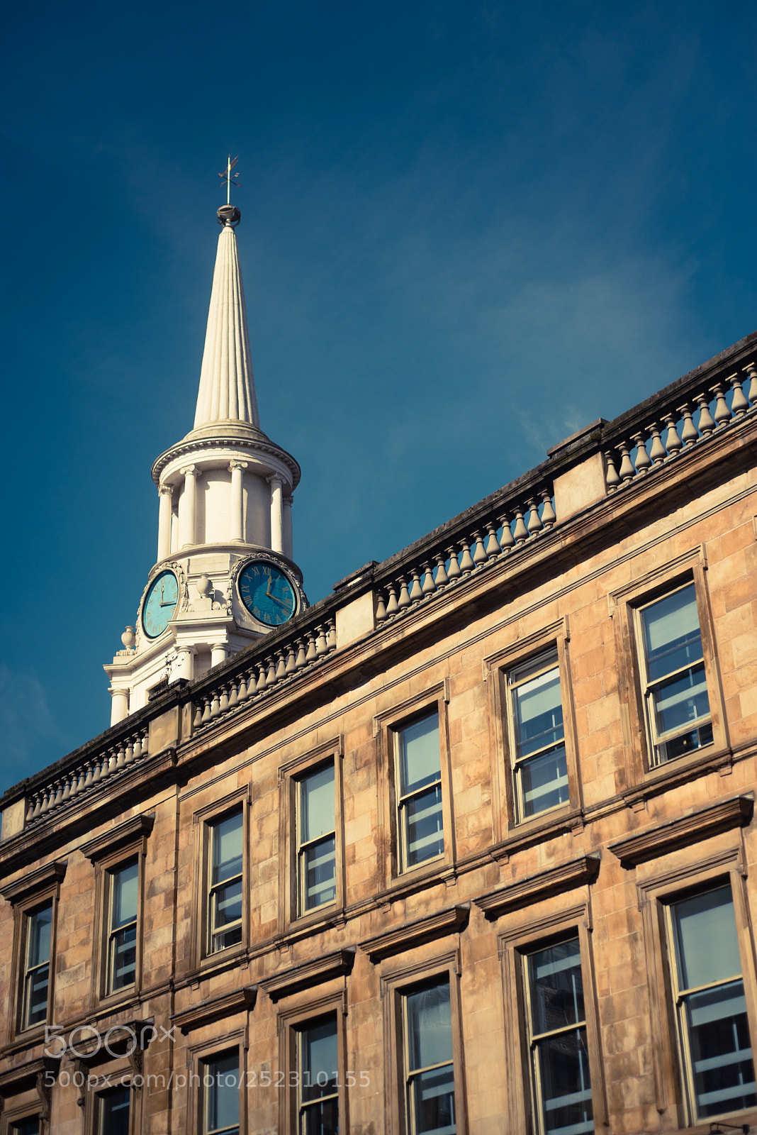 Nikon D800 sample photo. Old hospital clock tower photography
