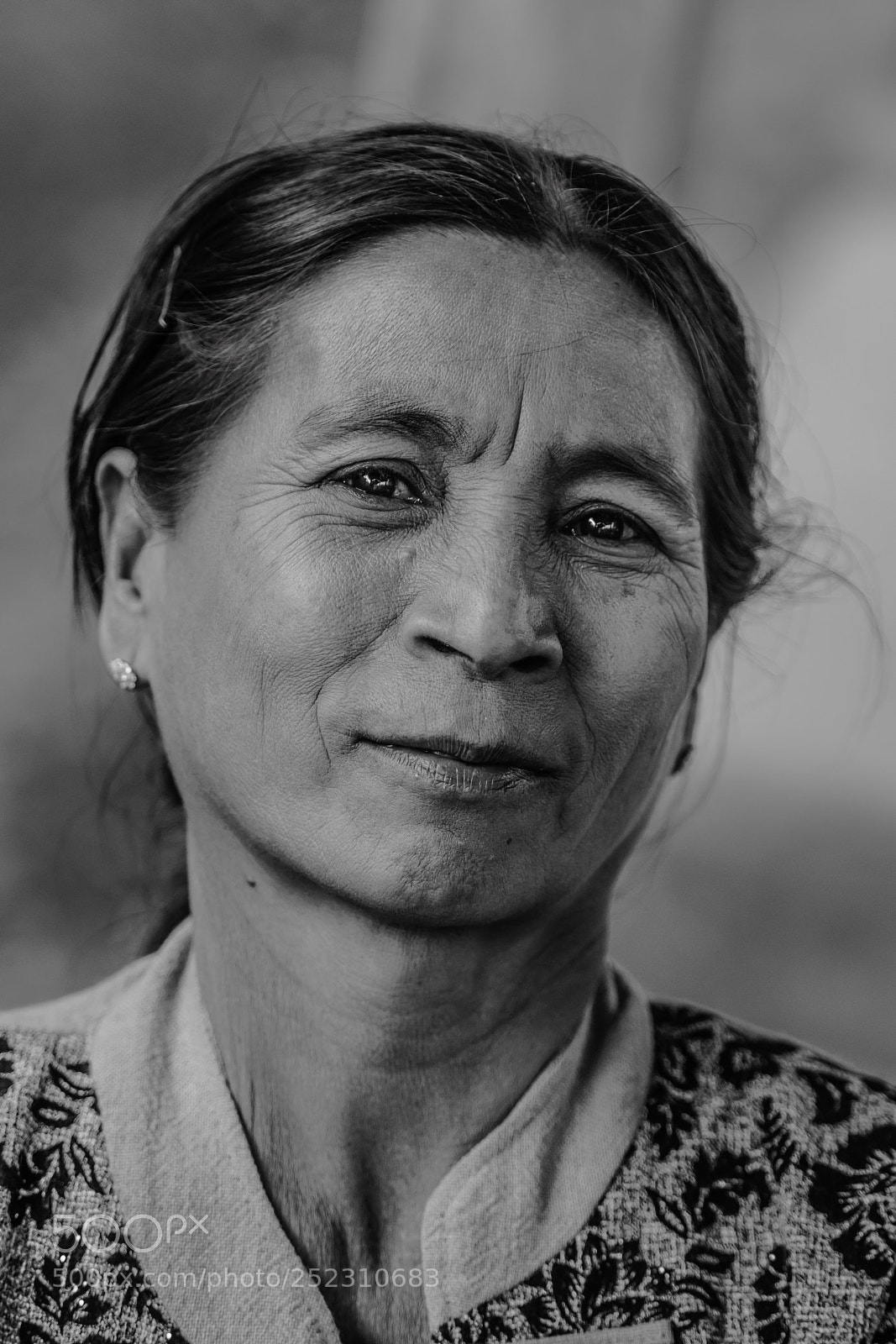Nikon D850 sample photo. Portrait of myanmar photography