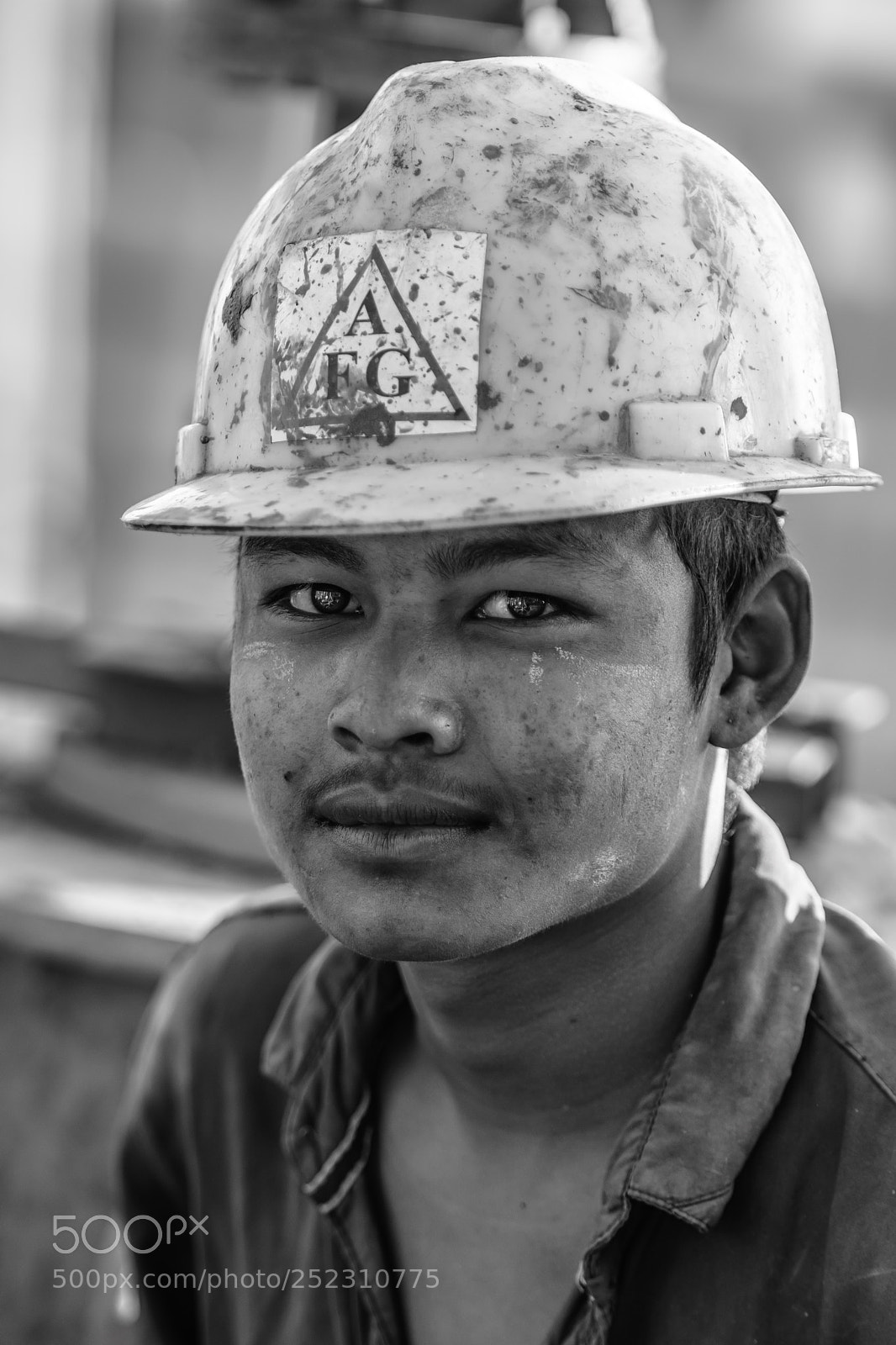 Nikon D850 sample photo. Portrait of myanmar photography