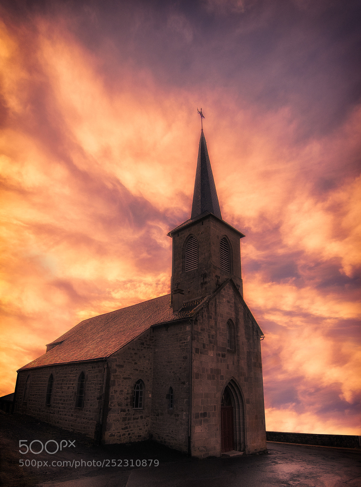 Nikon D5500 sample photo. Eglise de la tour photography