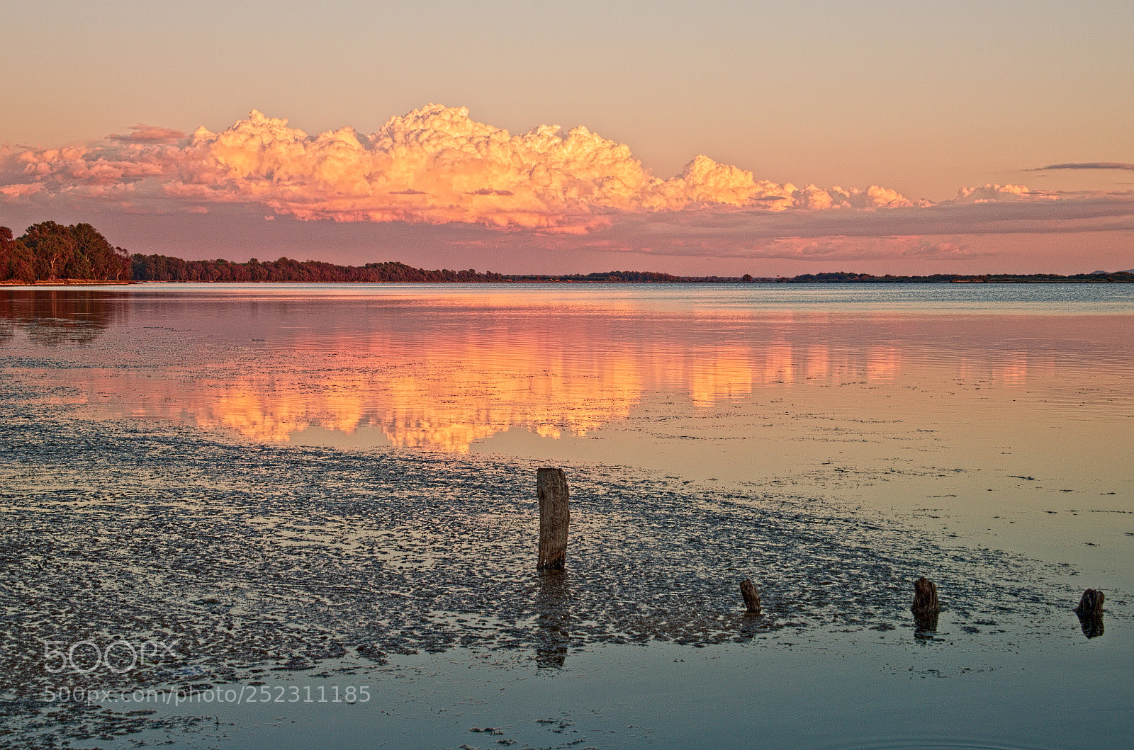 Pentax K-50 sample photo. Braw clouds over lake photography