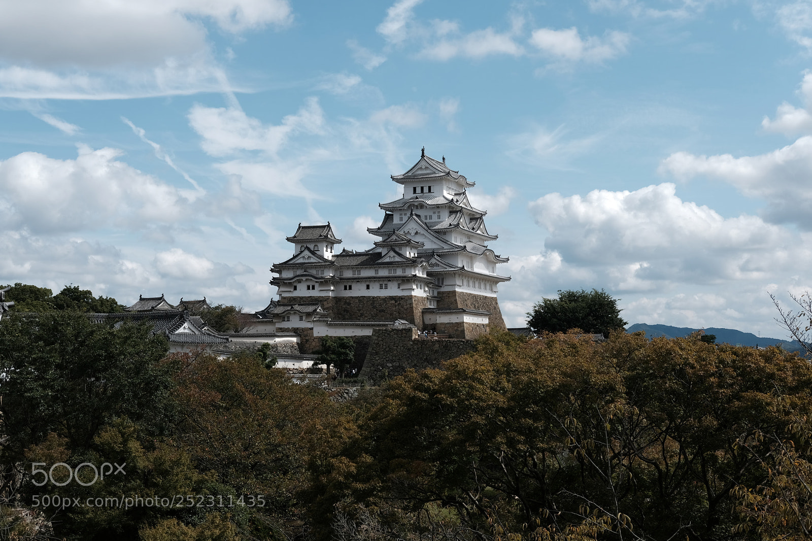 Fujifilm X-T20 sample photo. Himeji castle photography