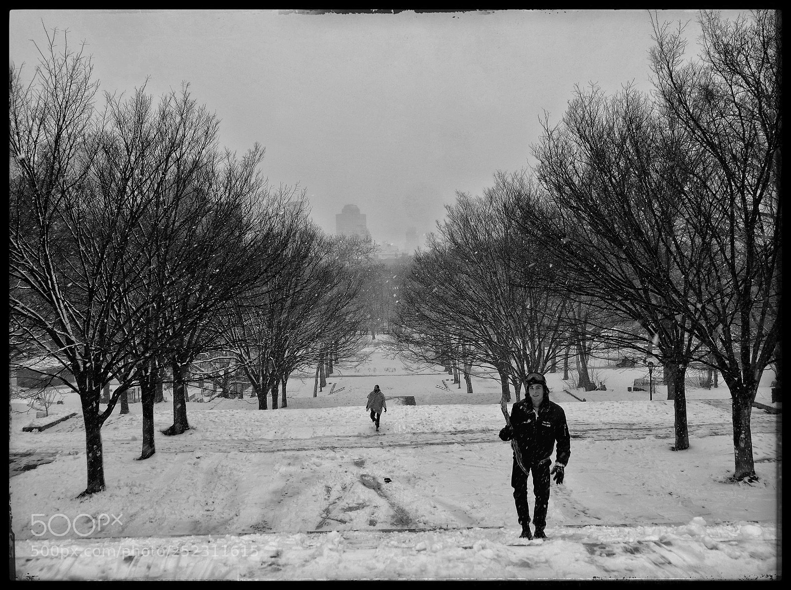 Samsung NX300 sample photo. Winter scape photography