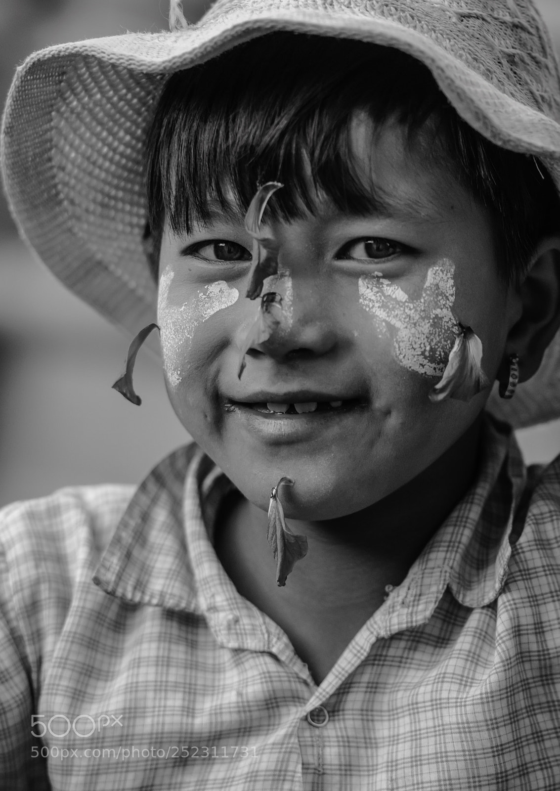 Nikon D850 sample photo. Portrait of myanmar photography