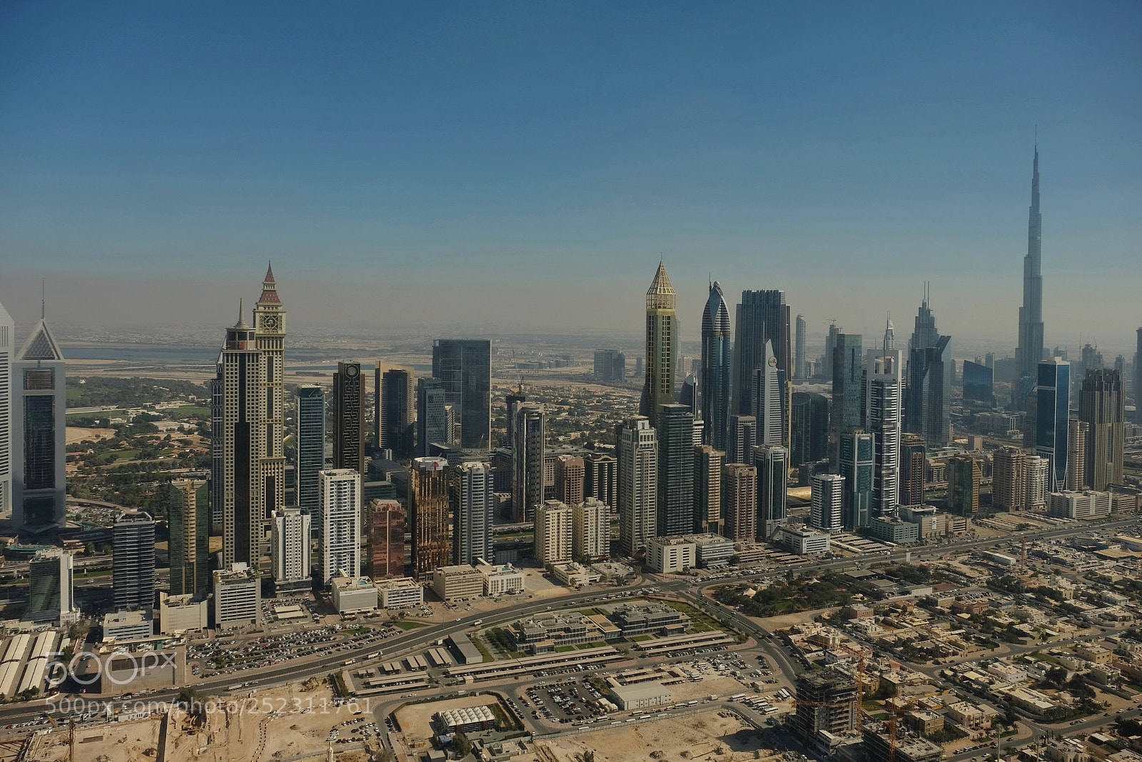 Fujifilm X-T2 sample photo. Downtown dubai from helicopter 3 photography