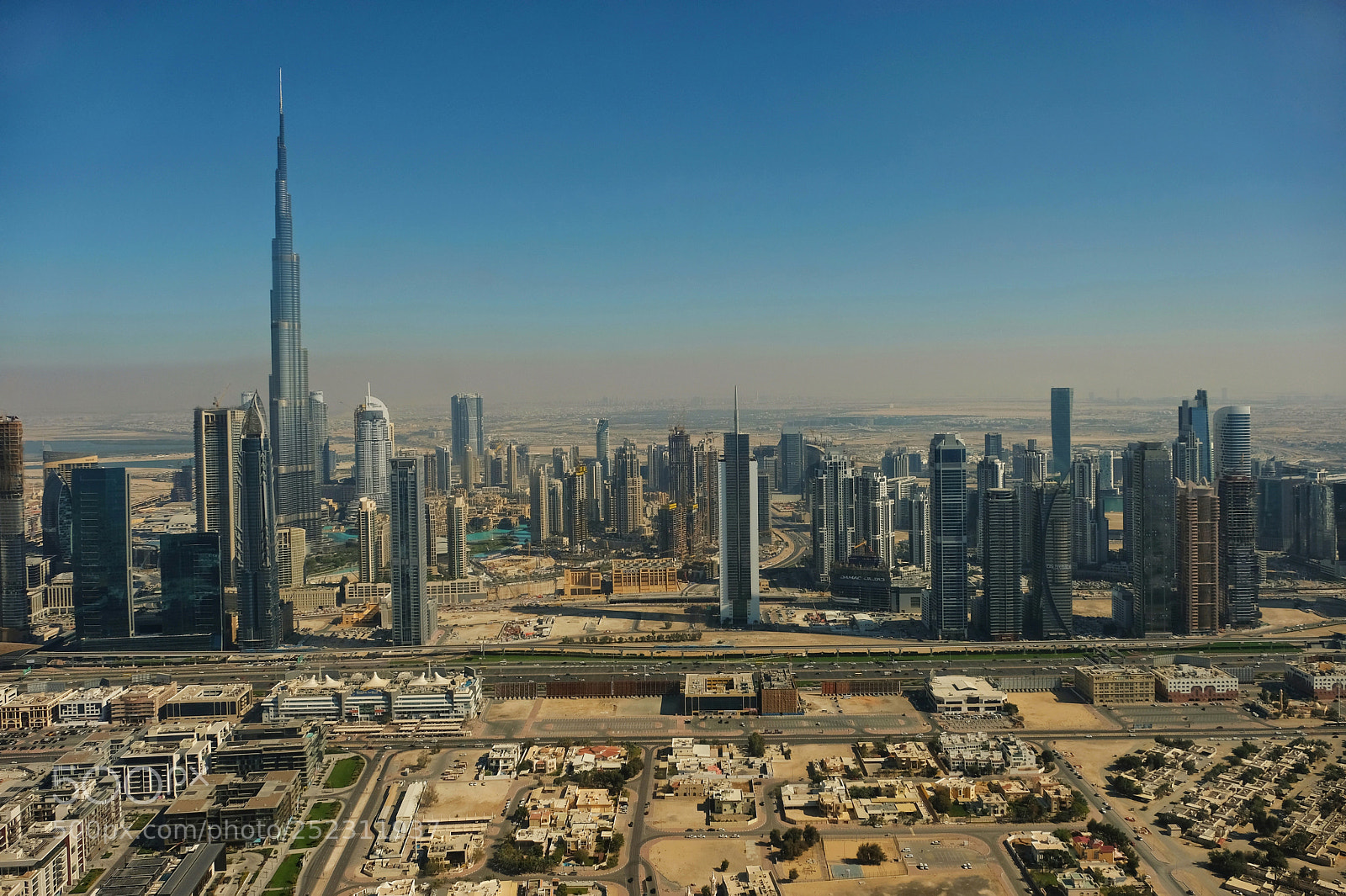 Fujifilm X-T2 sample photo. Downtown dubai from helicopter 2 photography