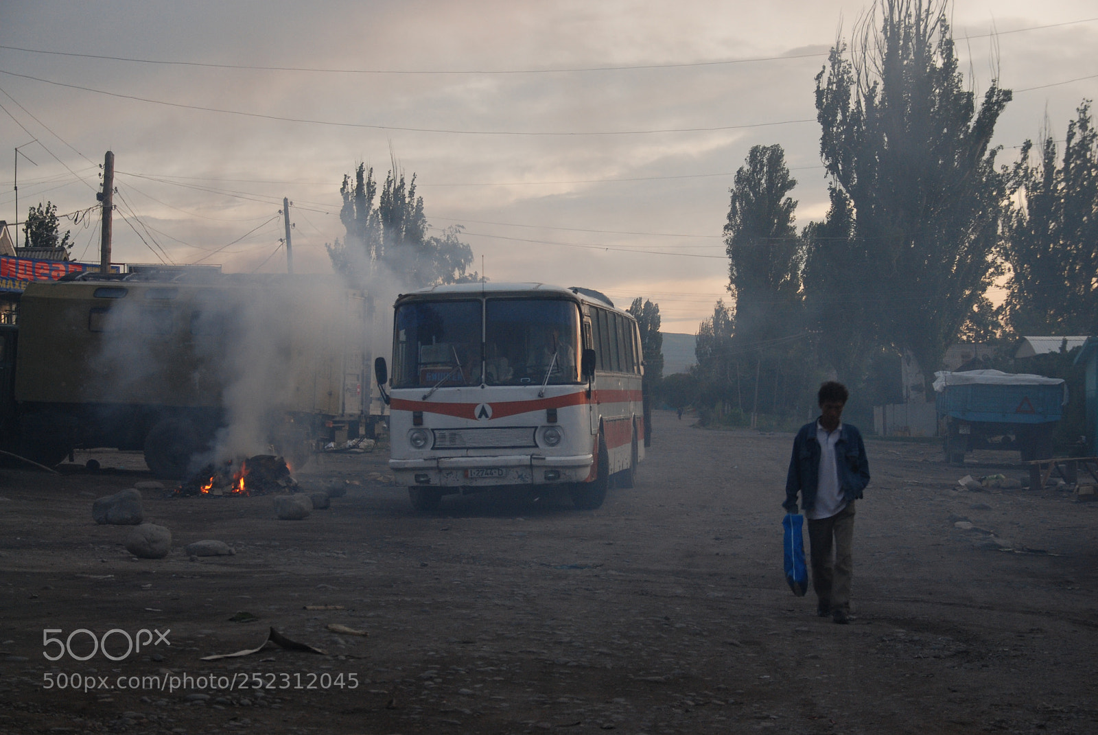 Nikon D80 sample photo. An evening in karakol photography