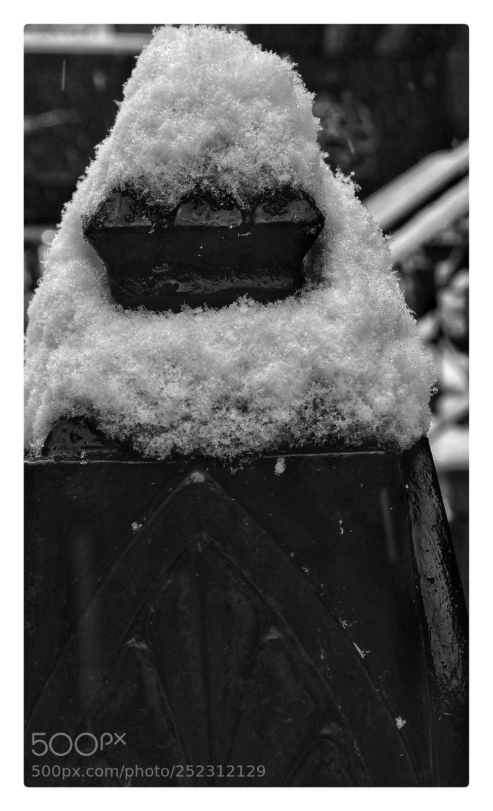 Samsung NX300 sample photo. Snow cap photography
