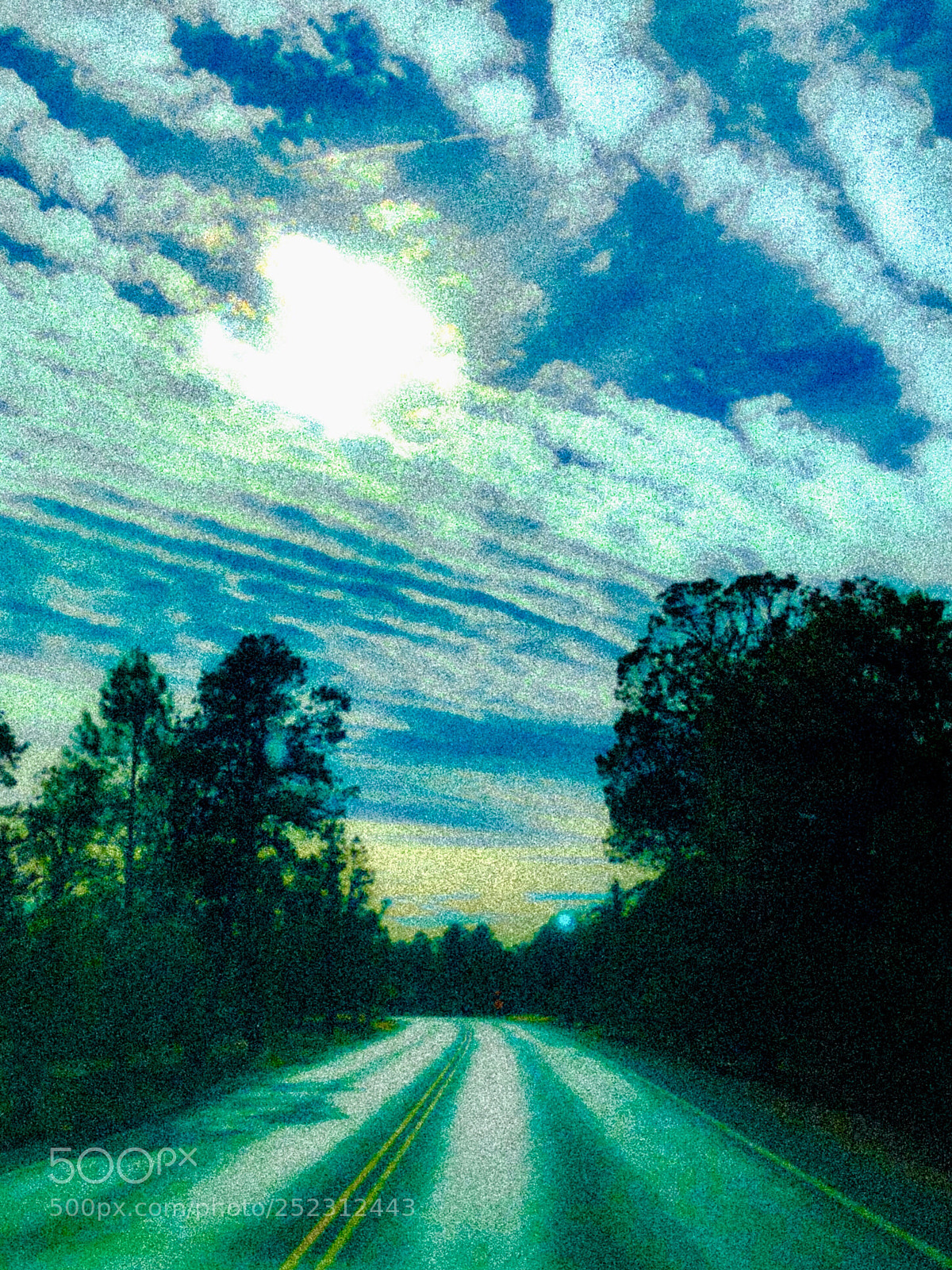 Apple iPhone X sample photo. Blur road photography