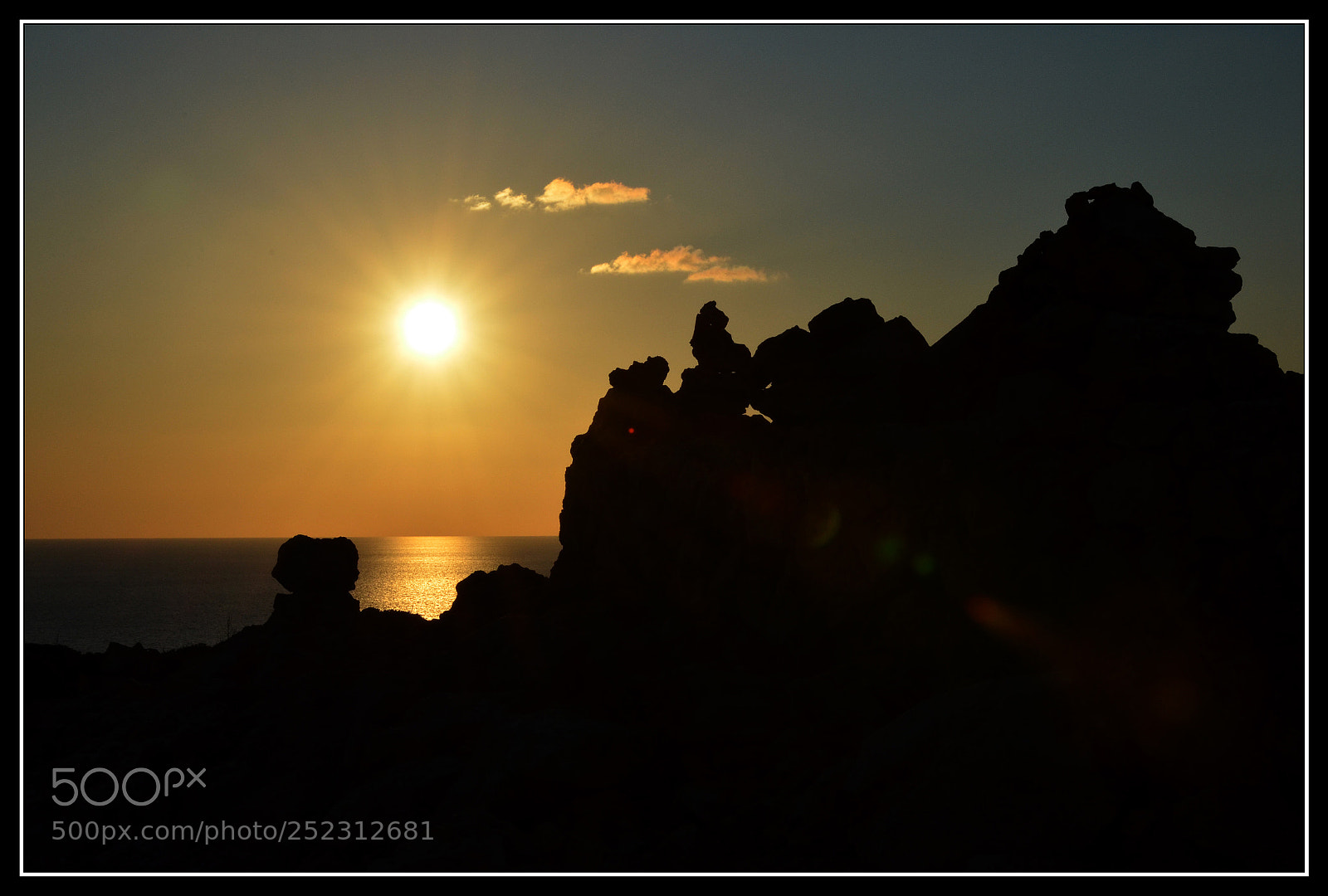 Nikon D5100 sample photo. Sunset in menorca photography