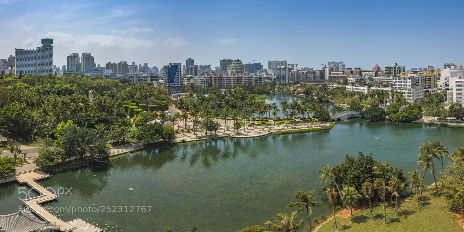 DJI FC220 sample photo. Haikou cityscape photography