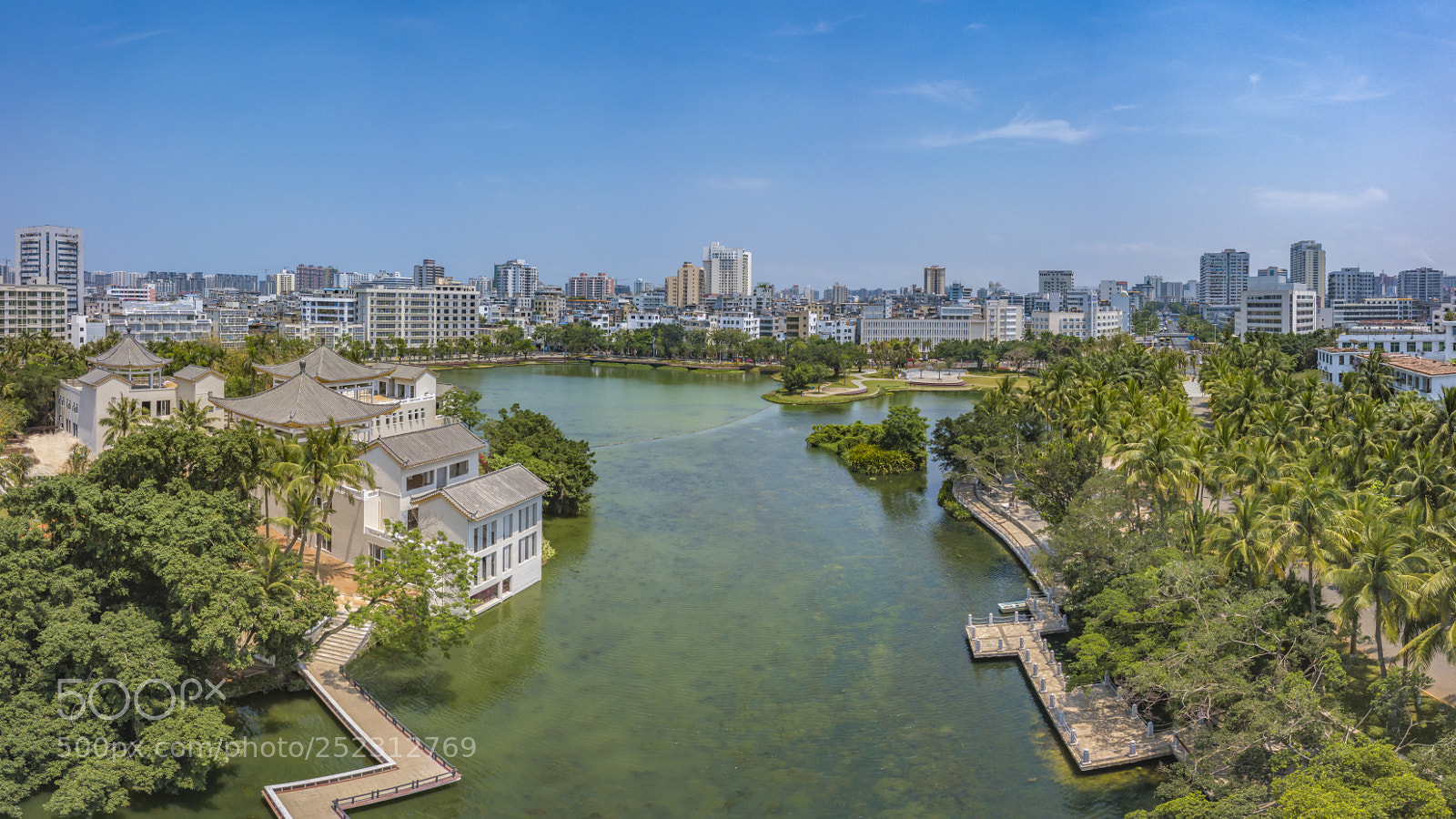 DJI FC220 sample photo. Haikou cityscape photography
