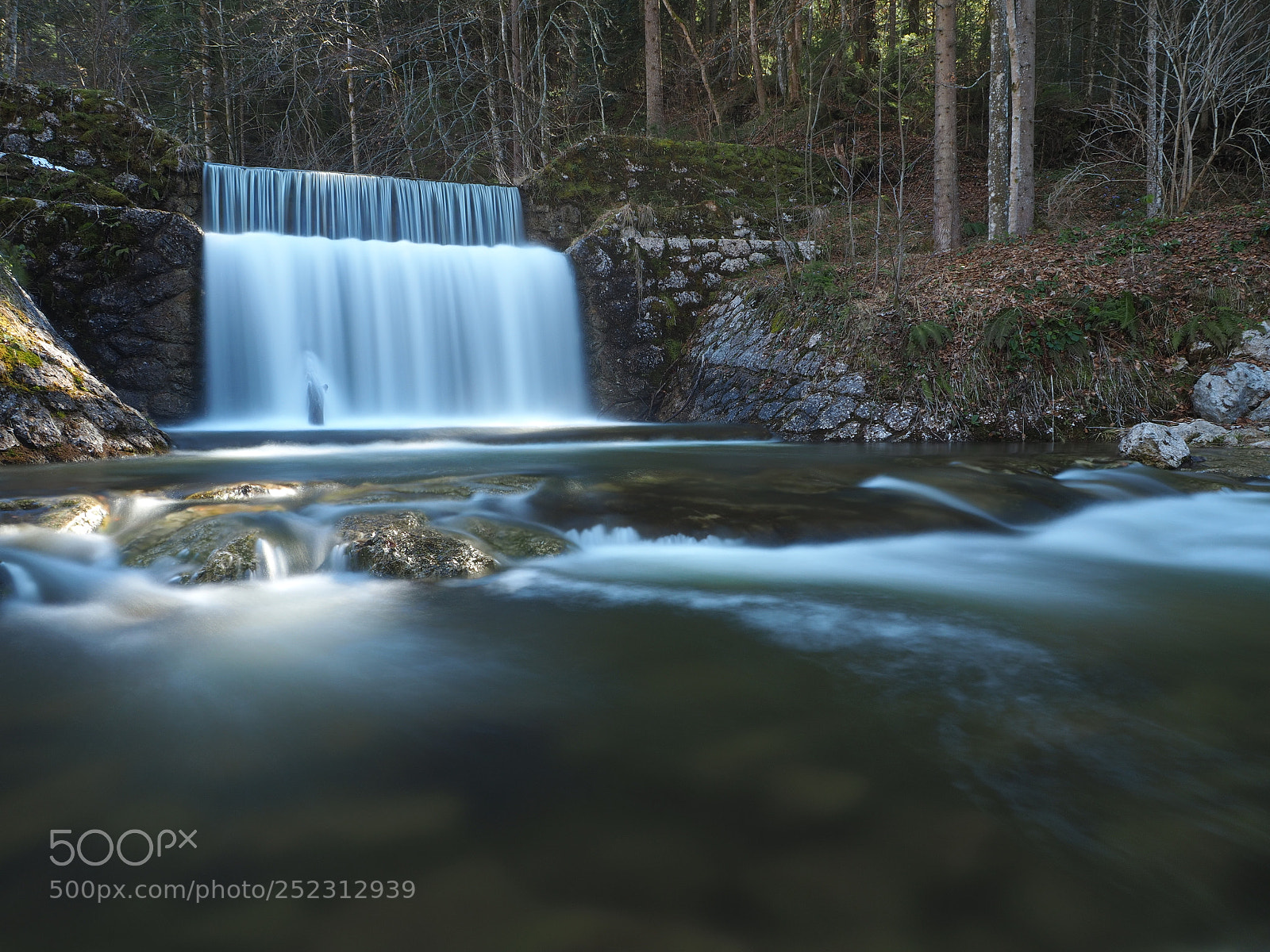 Olympus OM-D E-M5 II sample photo. Waterfall in the last photography