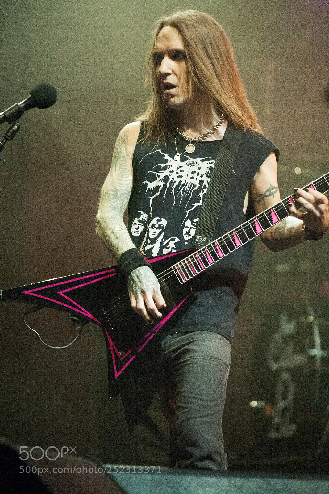 Canon EOS 5D sample photo. Children of bodom live photography