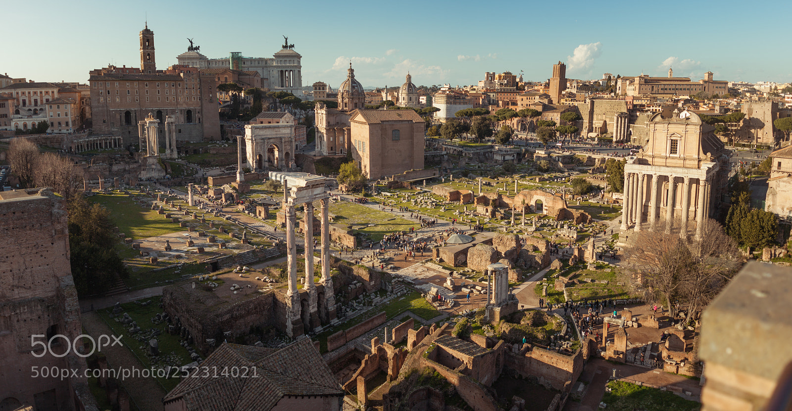 Canon EOS 5D Mark II sample photo. The roman forum photography
