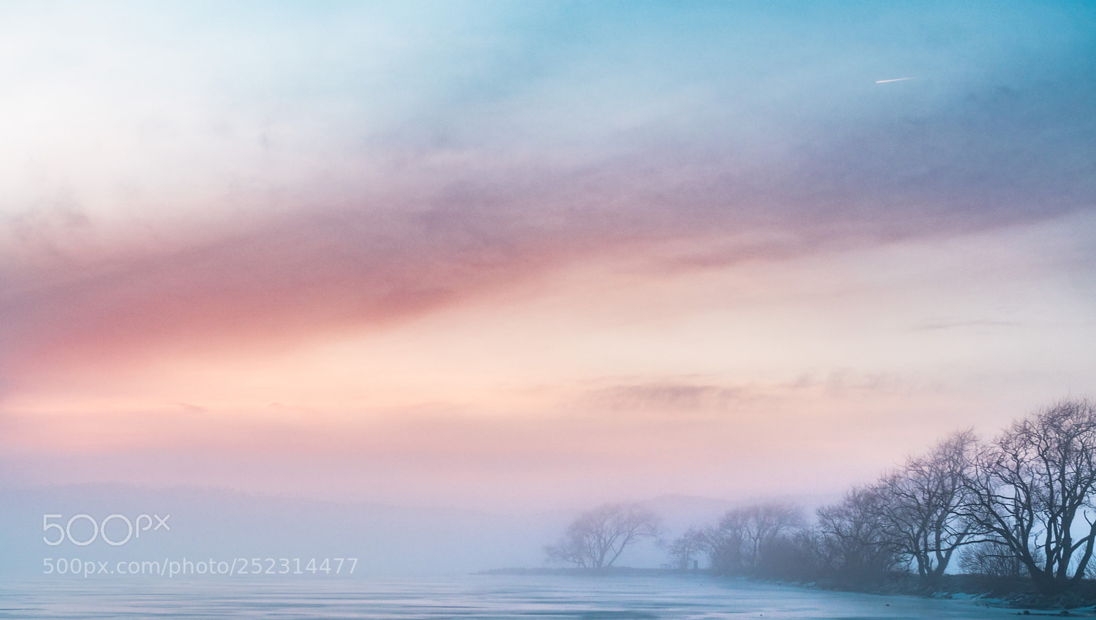 Nikon D500 sample photo. Foggy sunset photography