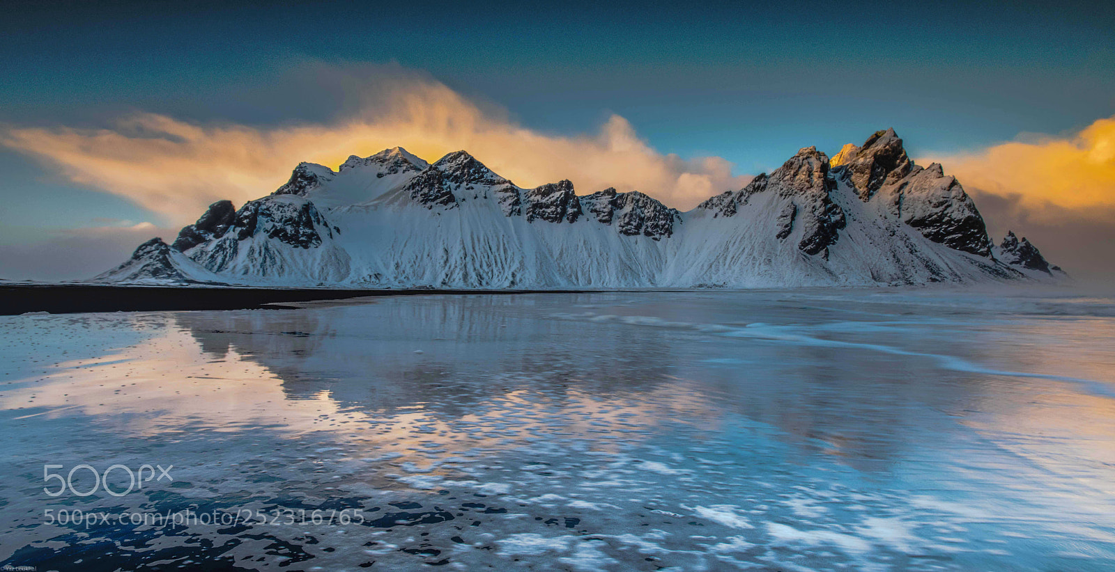 Nikon D850 sample photo. Stokksnes aat sunset photography