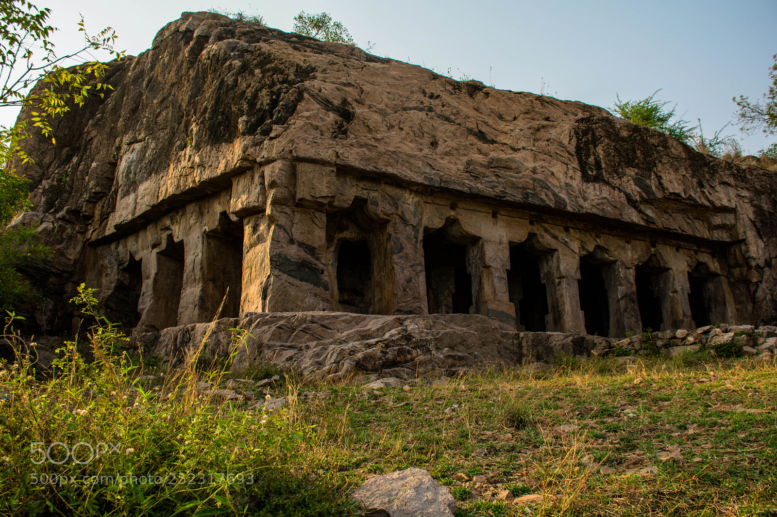 Nikon D5200 sample photo. Rock cut temple photography
