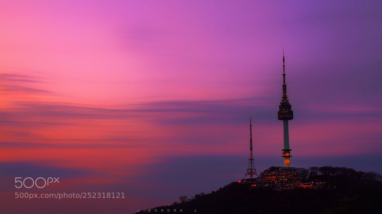 Canon EOS 7D sample photo. Seoul tower photography