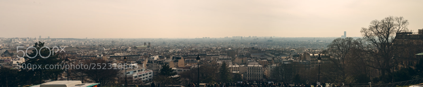 Nikon D3000 sample photo. Skyline de paris photography