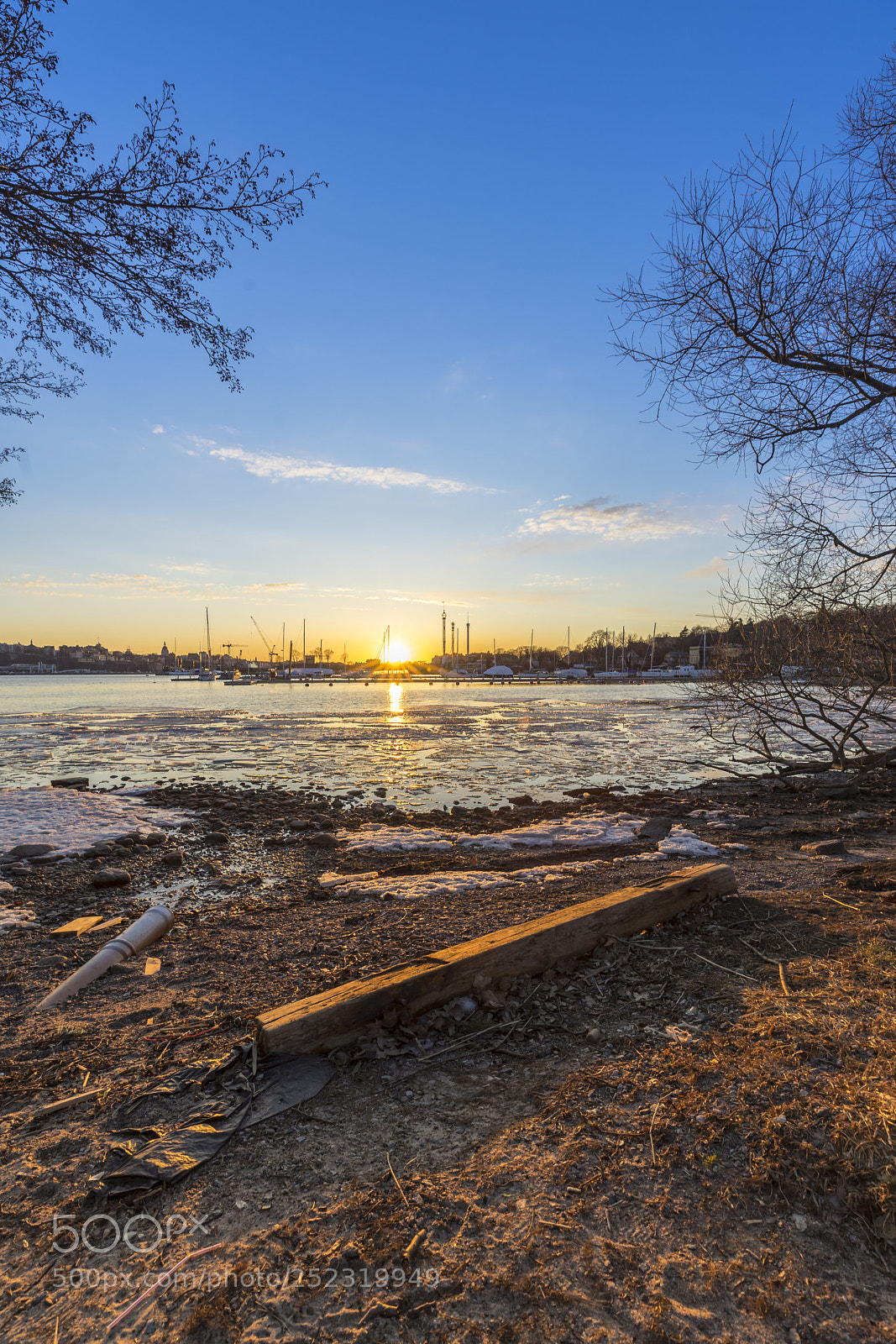 Sony a7 II sample photo. Sunset from djurgården photography