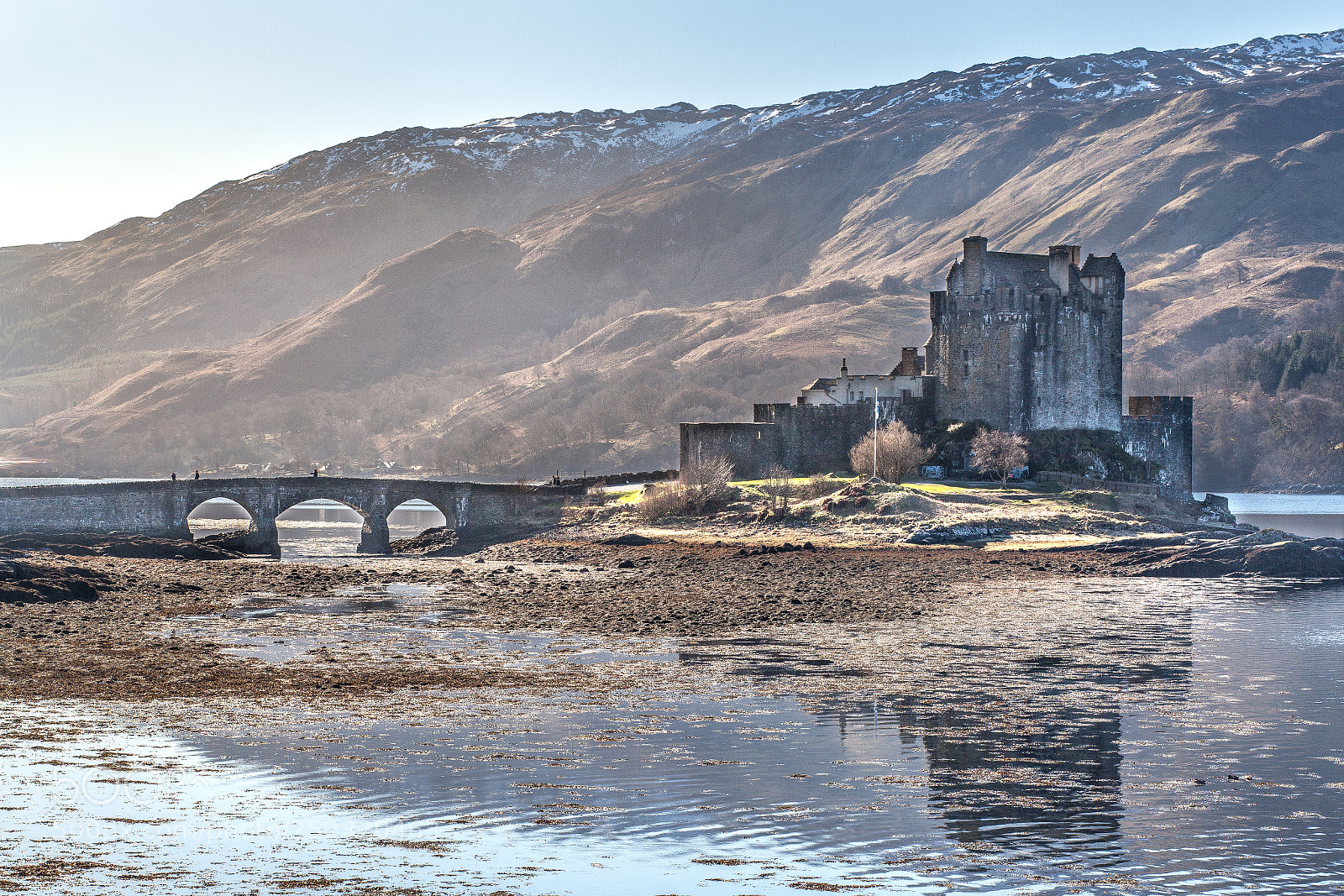 Canon EOS 5D Mark II sample photo. Eilean donan photography