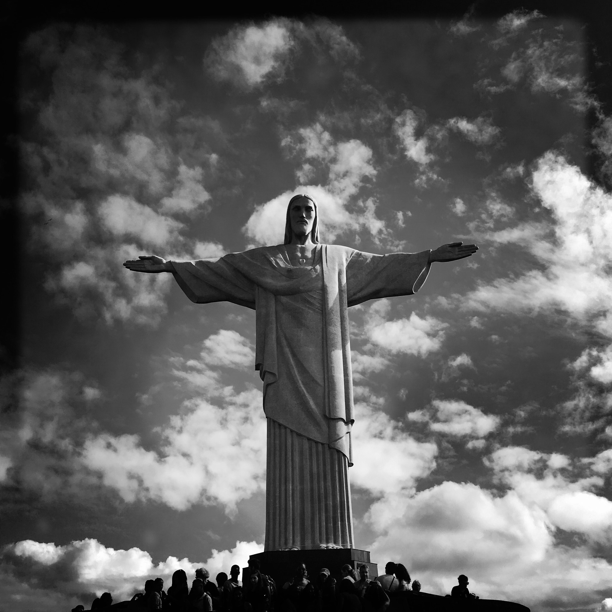 Hipstamatic 314 sample photo. Cristo redentor photography