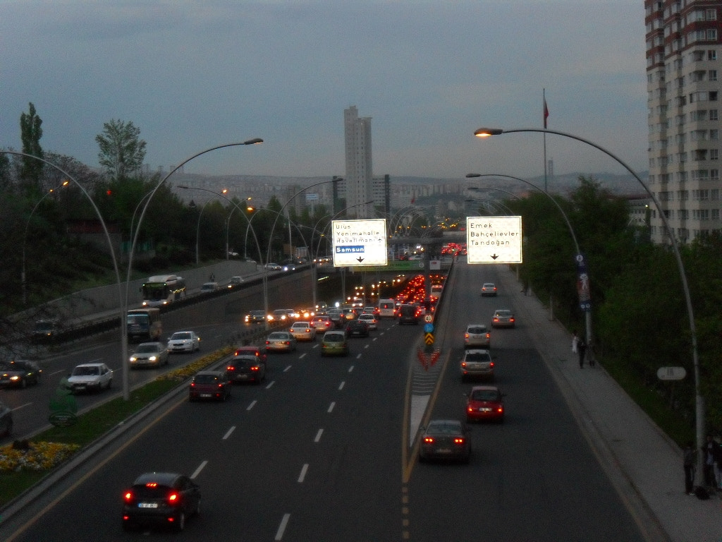 Samsung ES15 / VLUU ES15 /  SL30 sample photo. Ankara evening photography