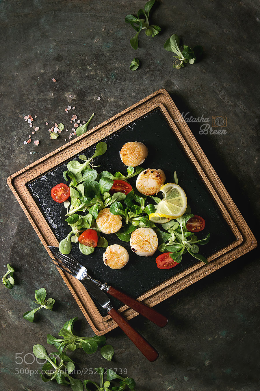 Canon EOS 700D (EOS Rebel T5i / EOS Kiss X7i) sample photo. Fried scallops with butter photography