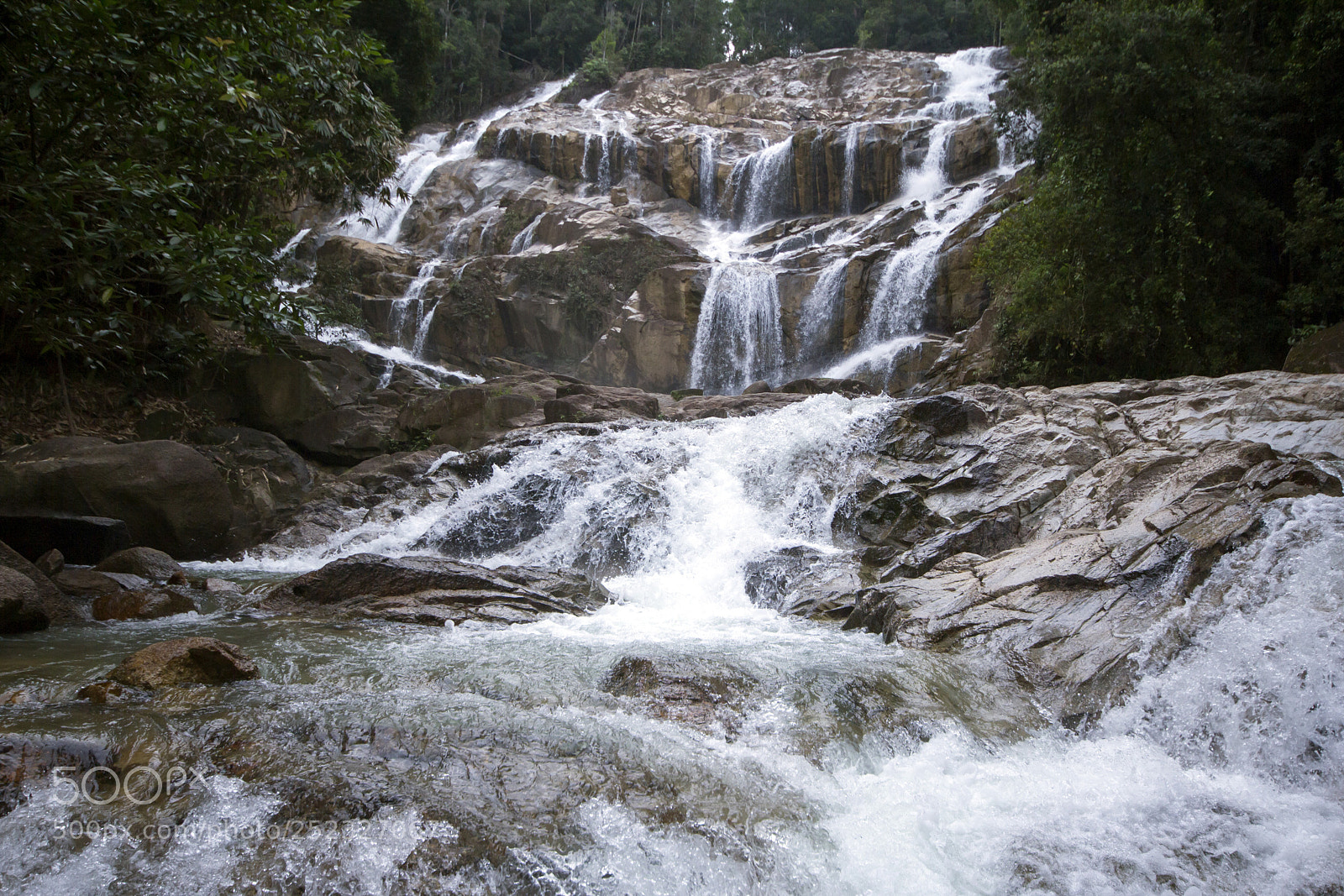 Canon EOS 60D sample photo. Beautiful waterfall photography