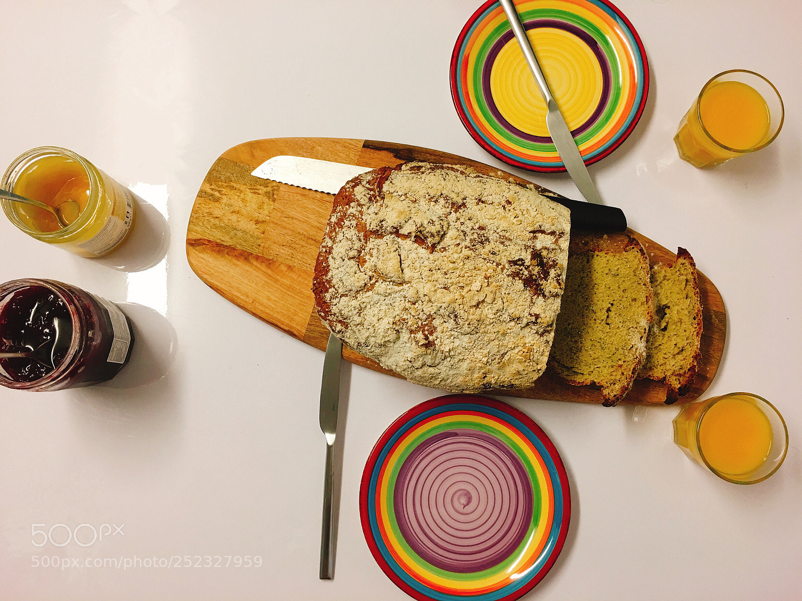 Apple iPhone 6s Plus sample photo. Homemade bread photography