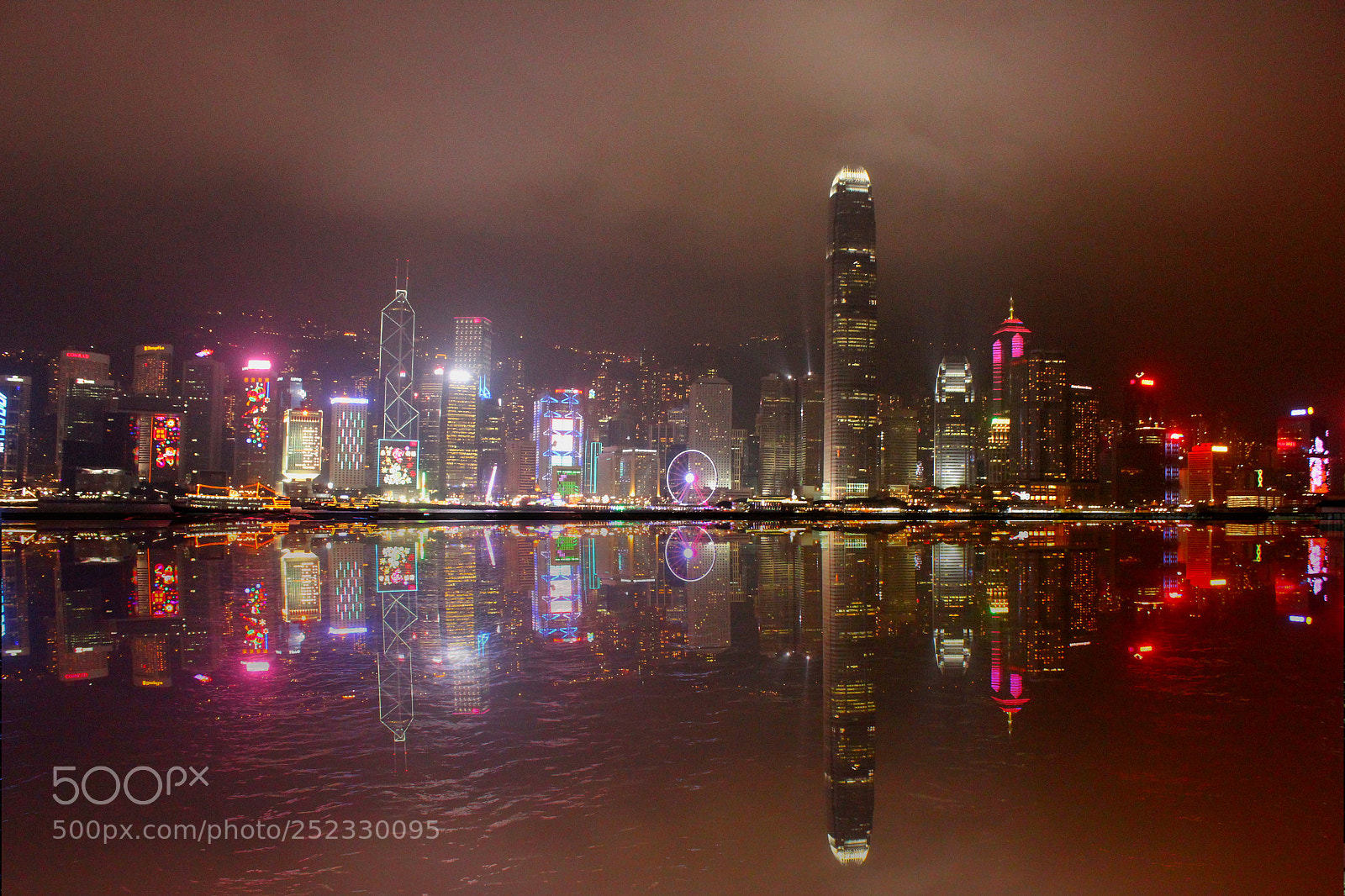 Canon EOS 600D (Rebel EOS T3i / EOS Kiss X5) sample photo. Hong kong at night photography