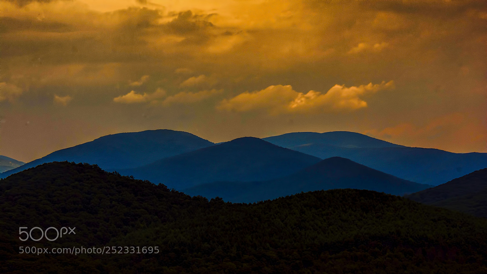 Nikon D7100 sample photo. Appalachian sunset photography