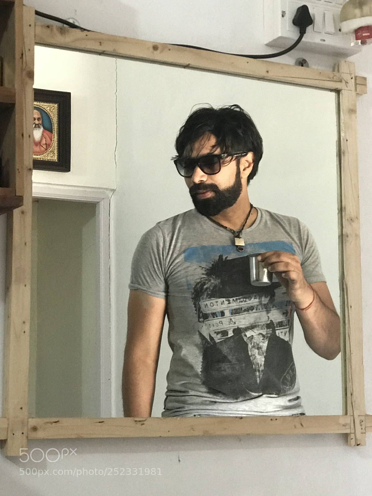 Apple iPhone 7 Plus sample photo. Mirror shot photography