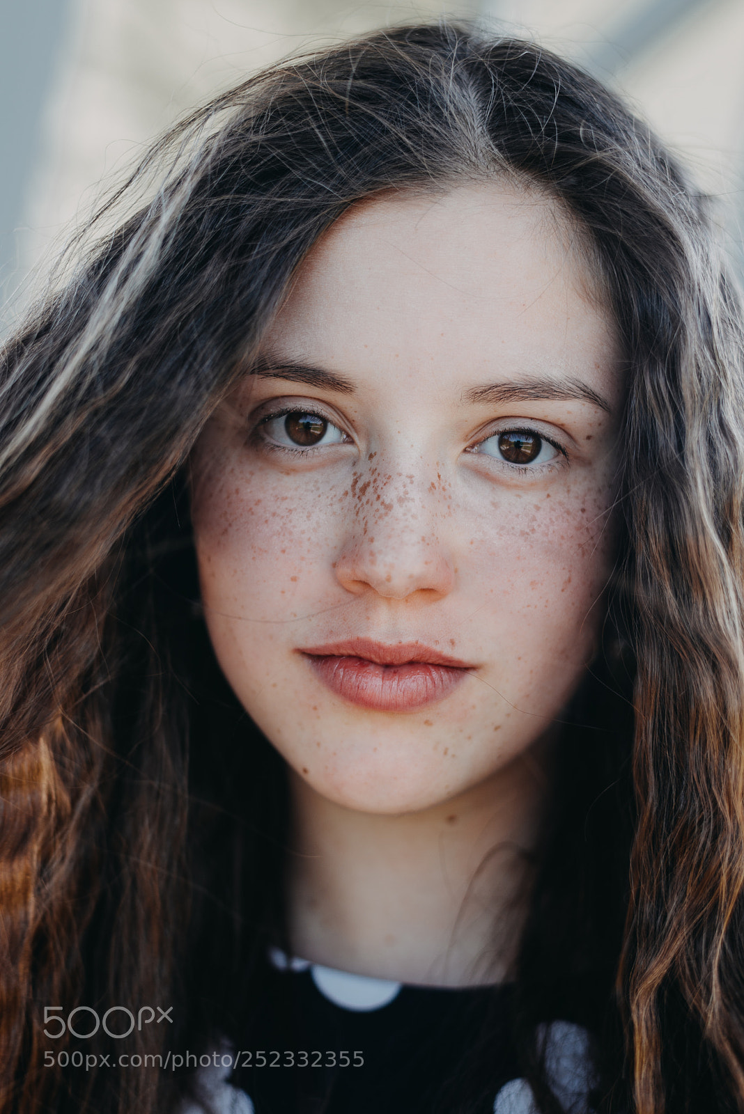 Nikon D610 sample photo. Freckles photography