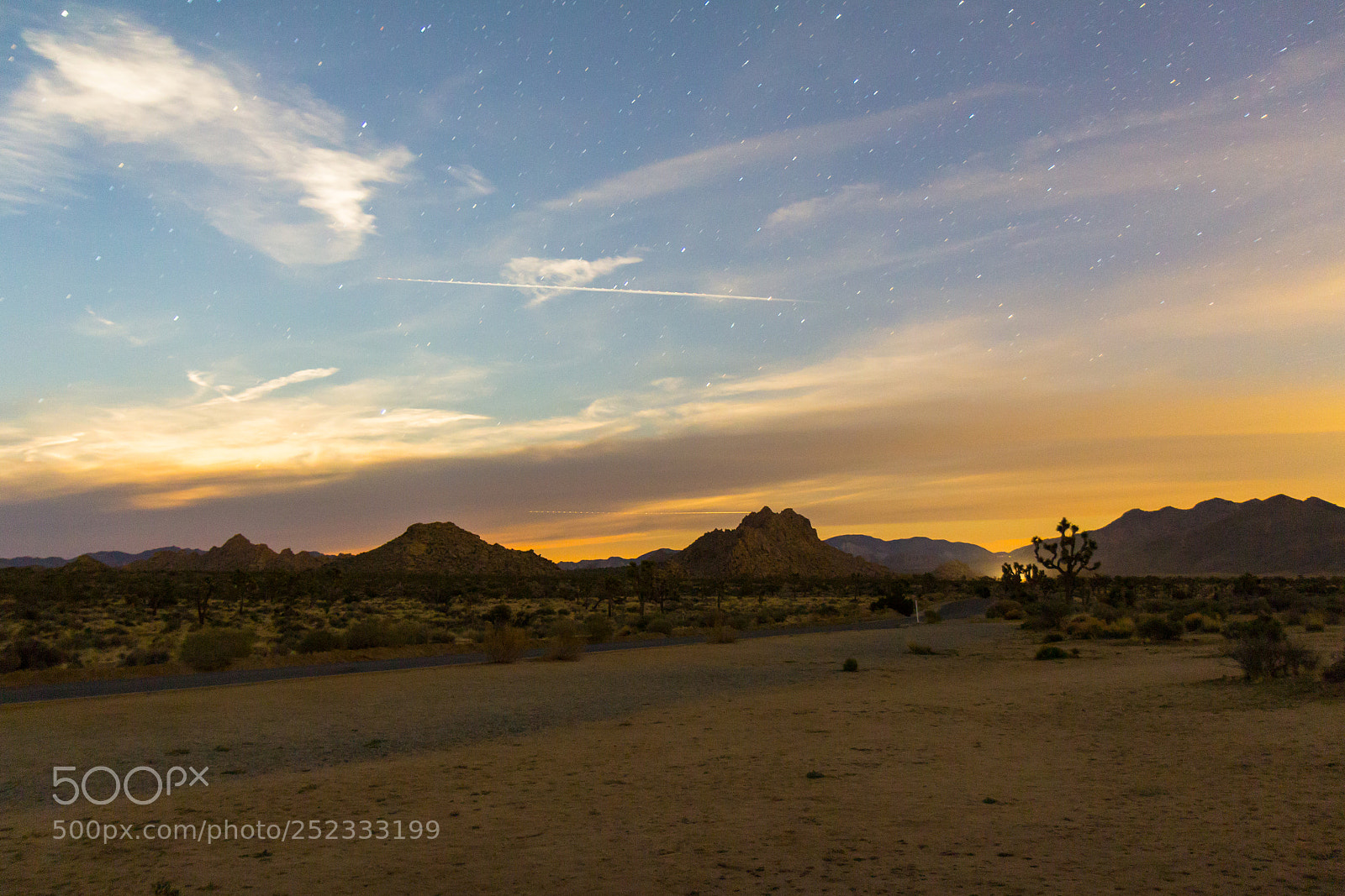 Canon EOS 60D sample photo. Desert moonlight photography