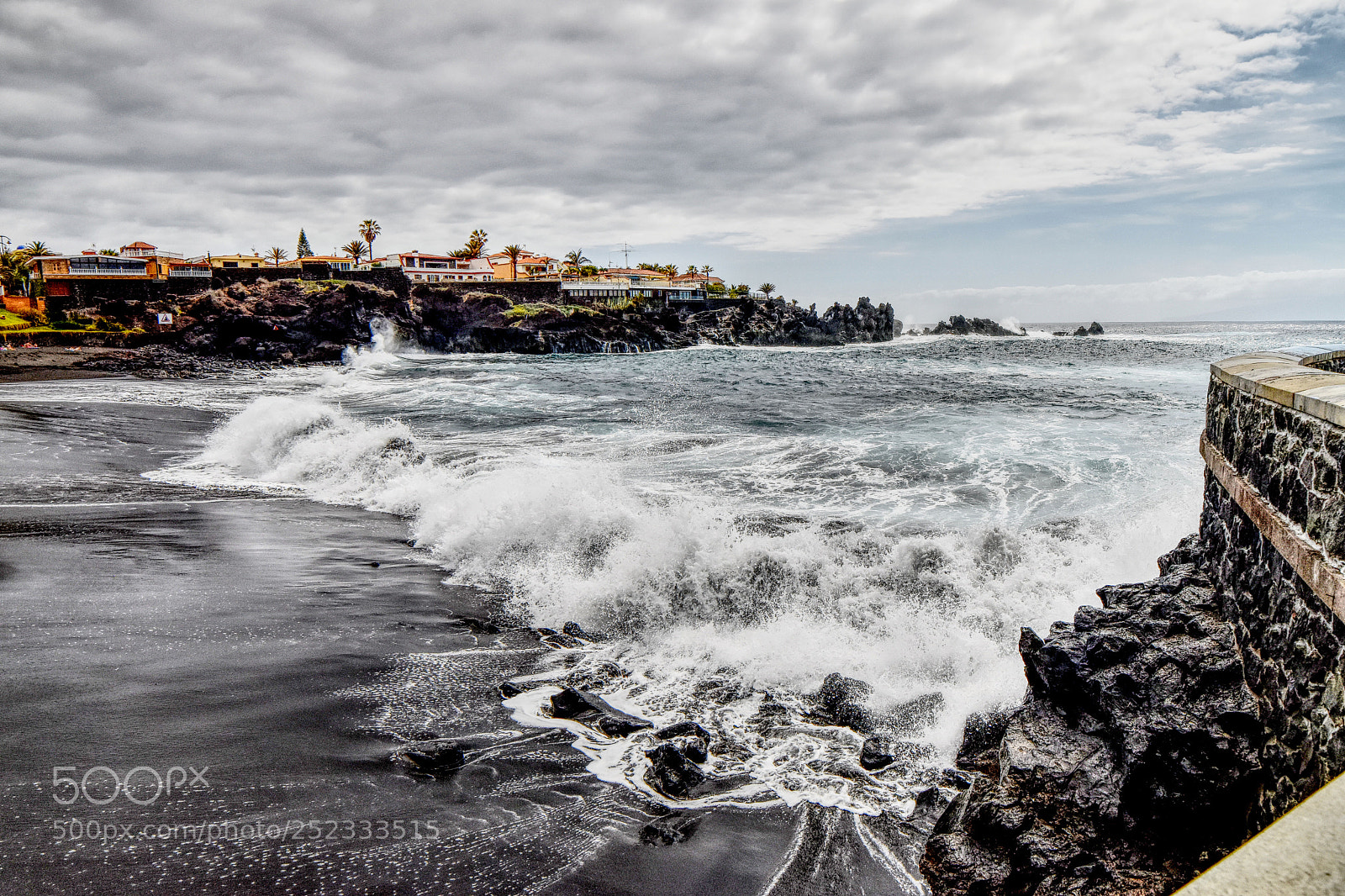 Nikon D5500 sample photo. Drama on the beach photography