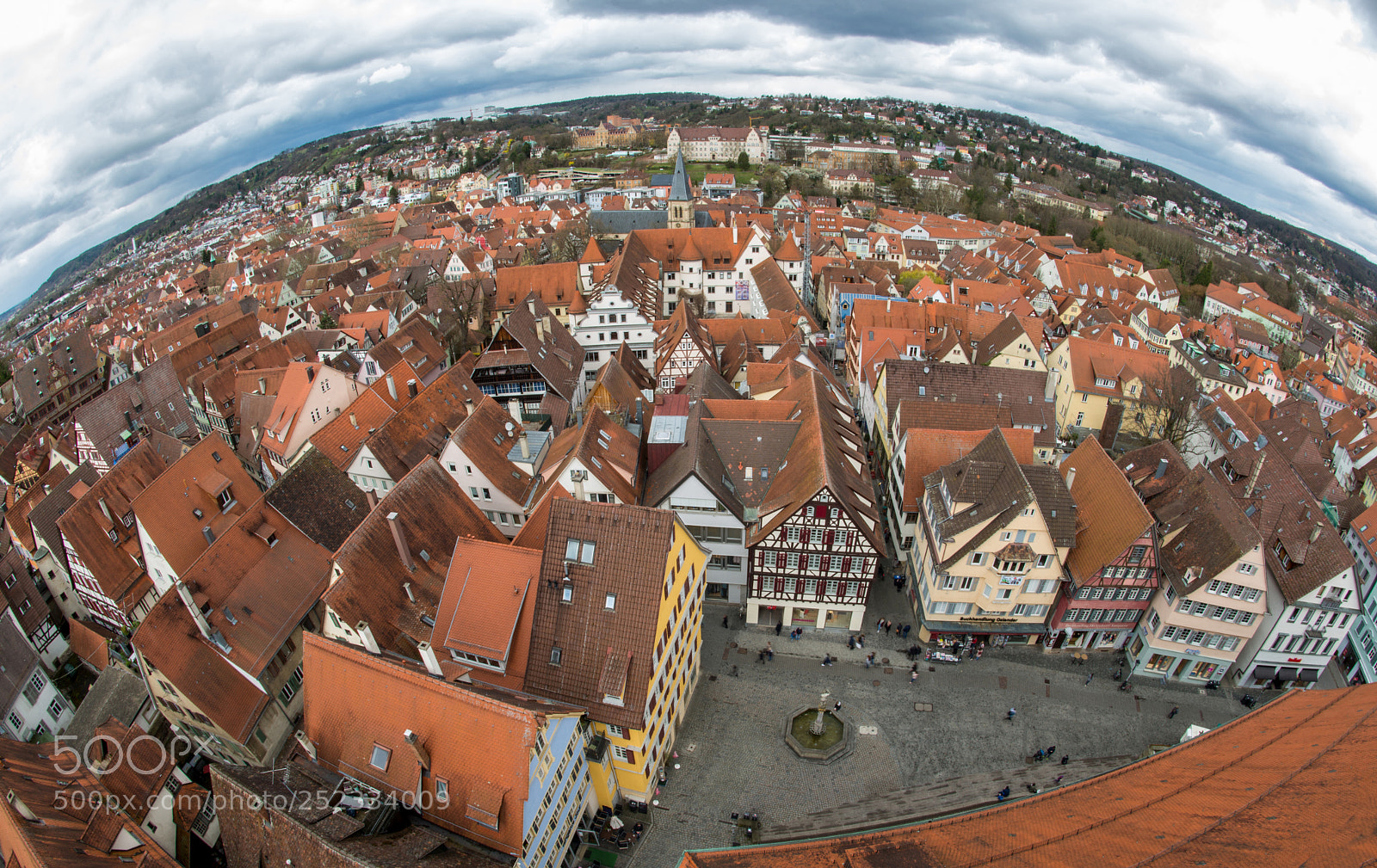 Nikon D600 sample photo. Tübingen from above photography