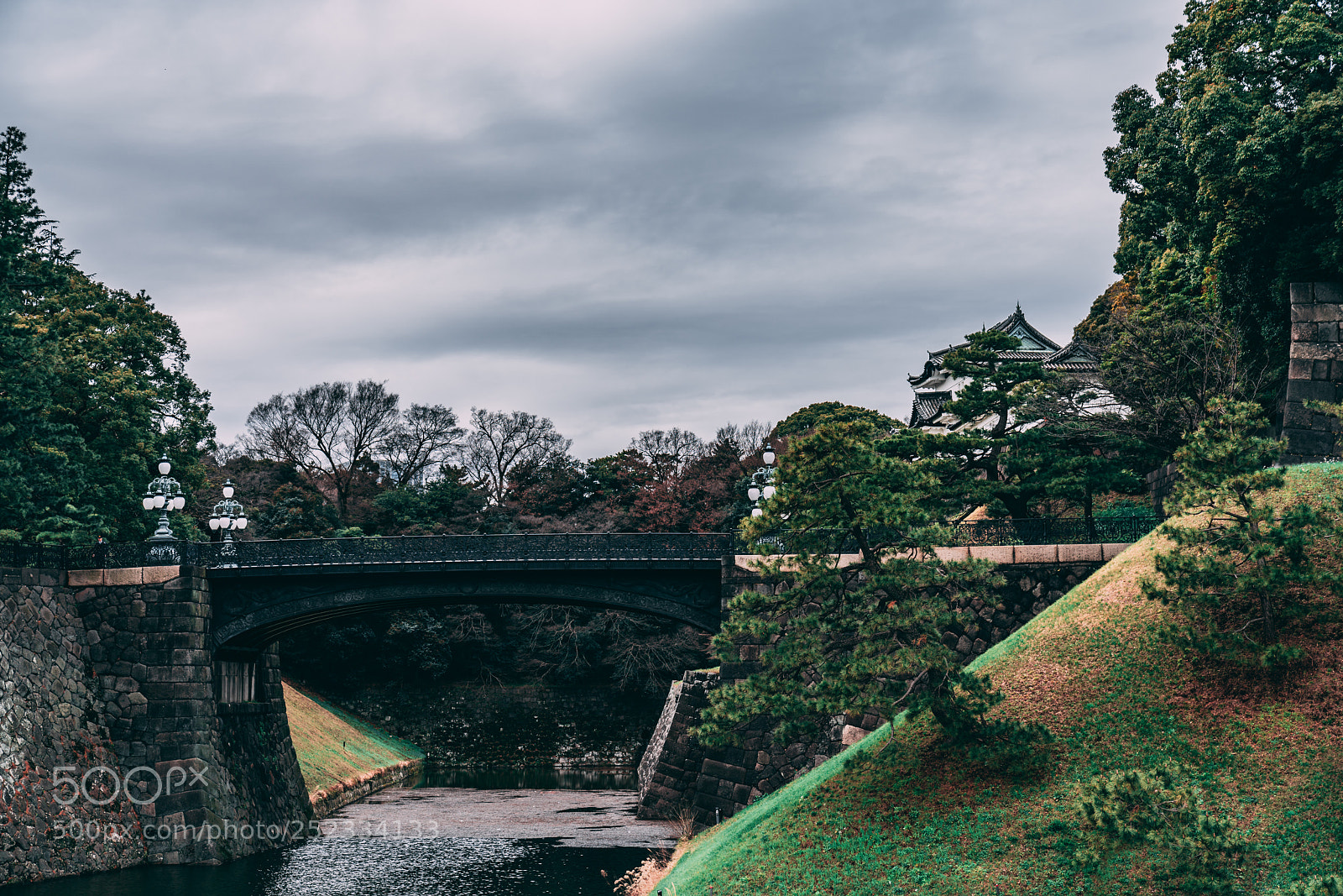 Sony a7R III sample photo. Palace behind the trees photography