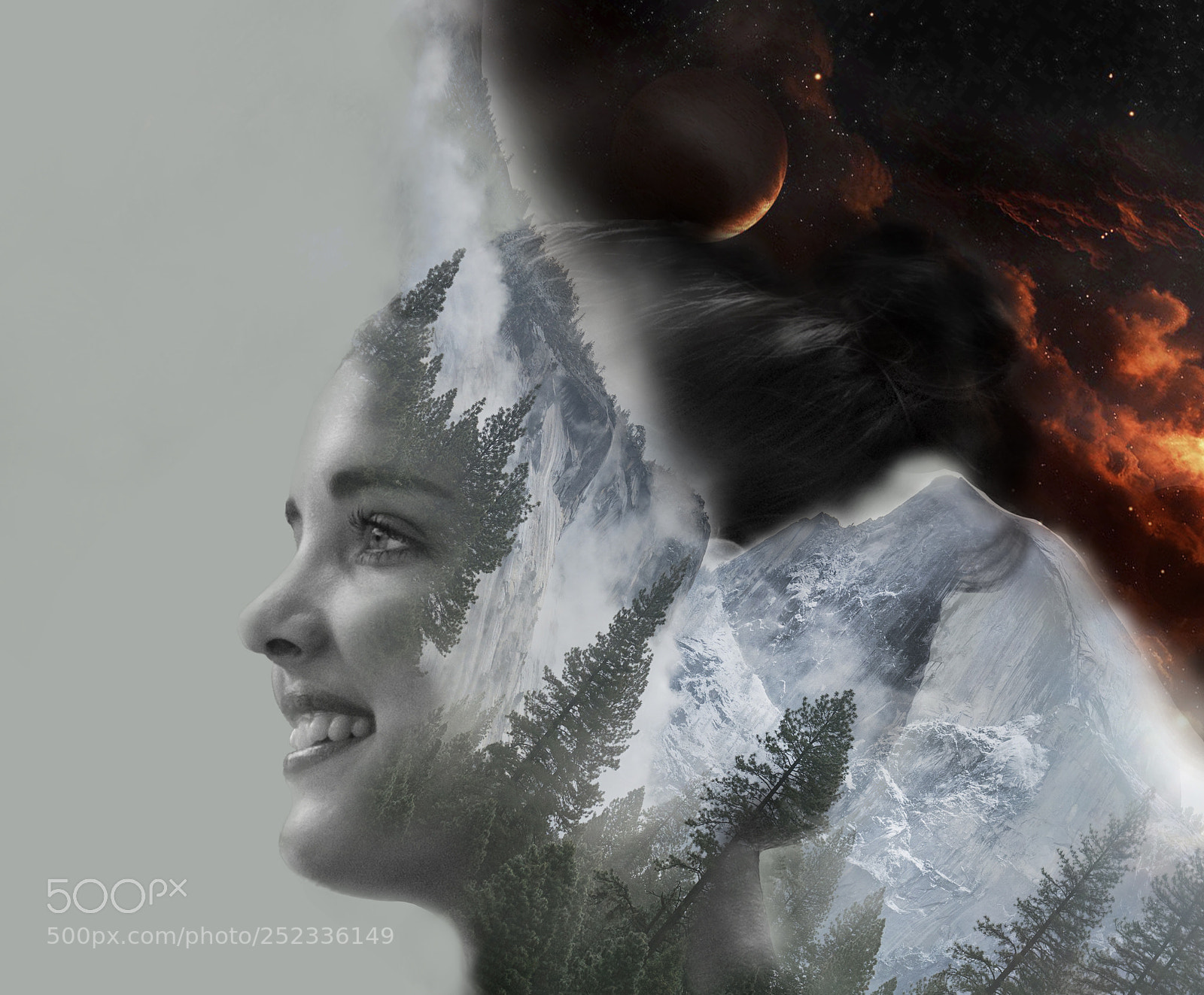 Nikon D3100 sample photo. Double exposure photography