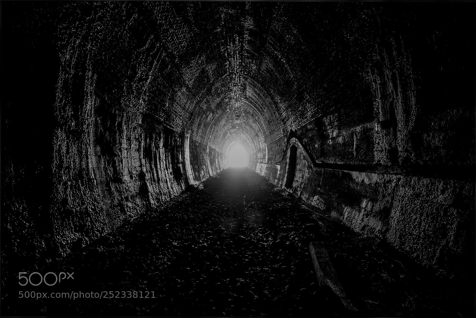 Nikon D810 sample photo. Tunnel photography