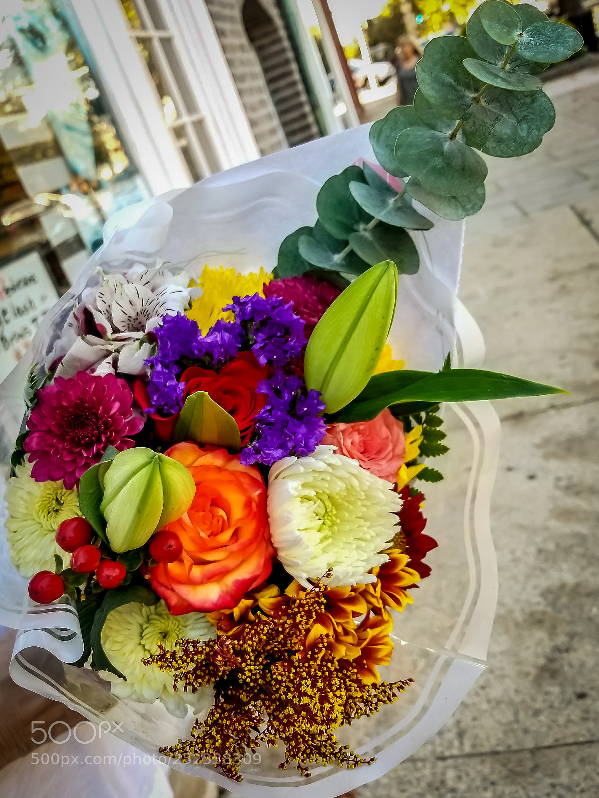 Samsung Galaxy S8+ sample photo. Bouqet photography