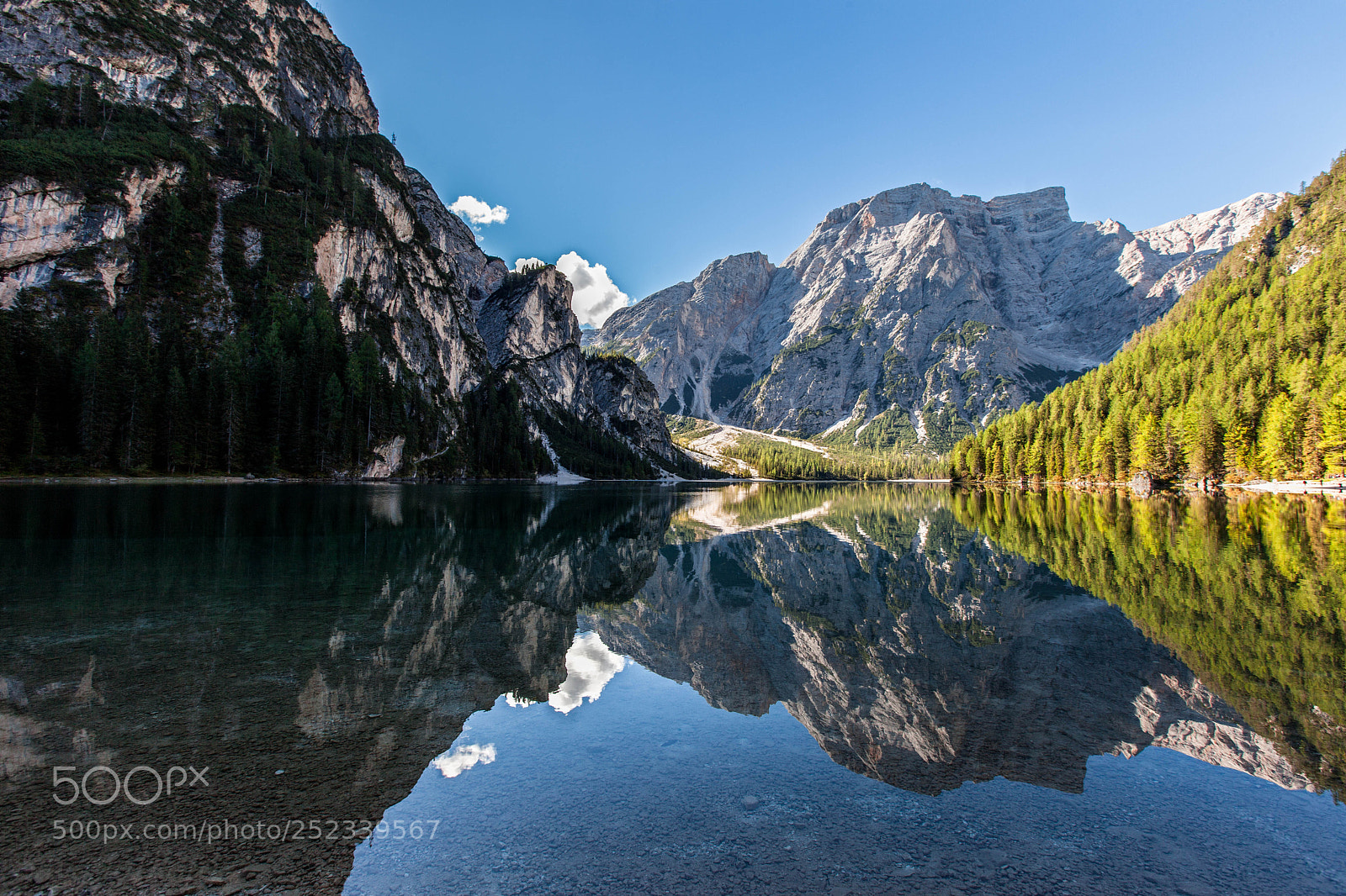 Canon EOS 5D Mark II sample photo. Lago di braies photography