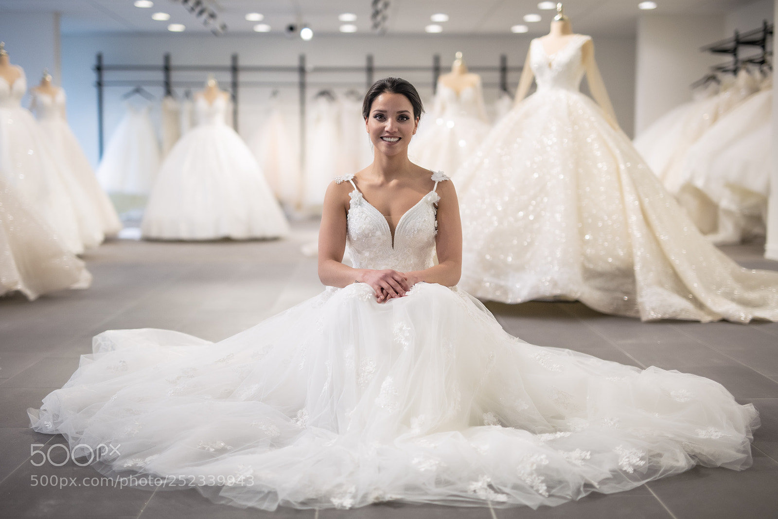 Canon EOS 5DS R sample photo. Wedding dress store photography